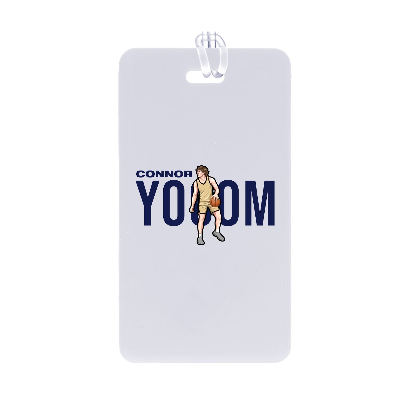 Bag Tag — Player Name in Classic