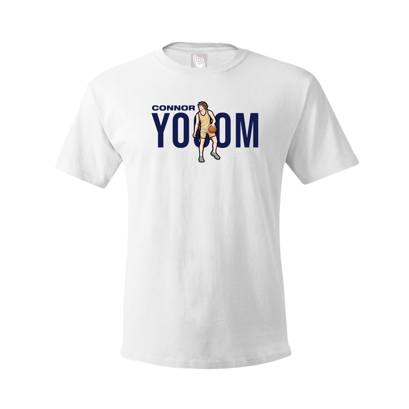 Youth Tee — Player Name in White