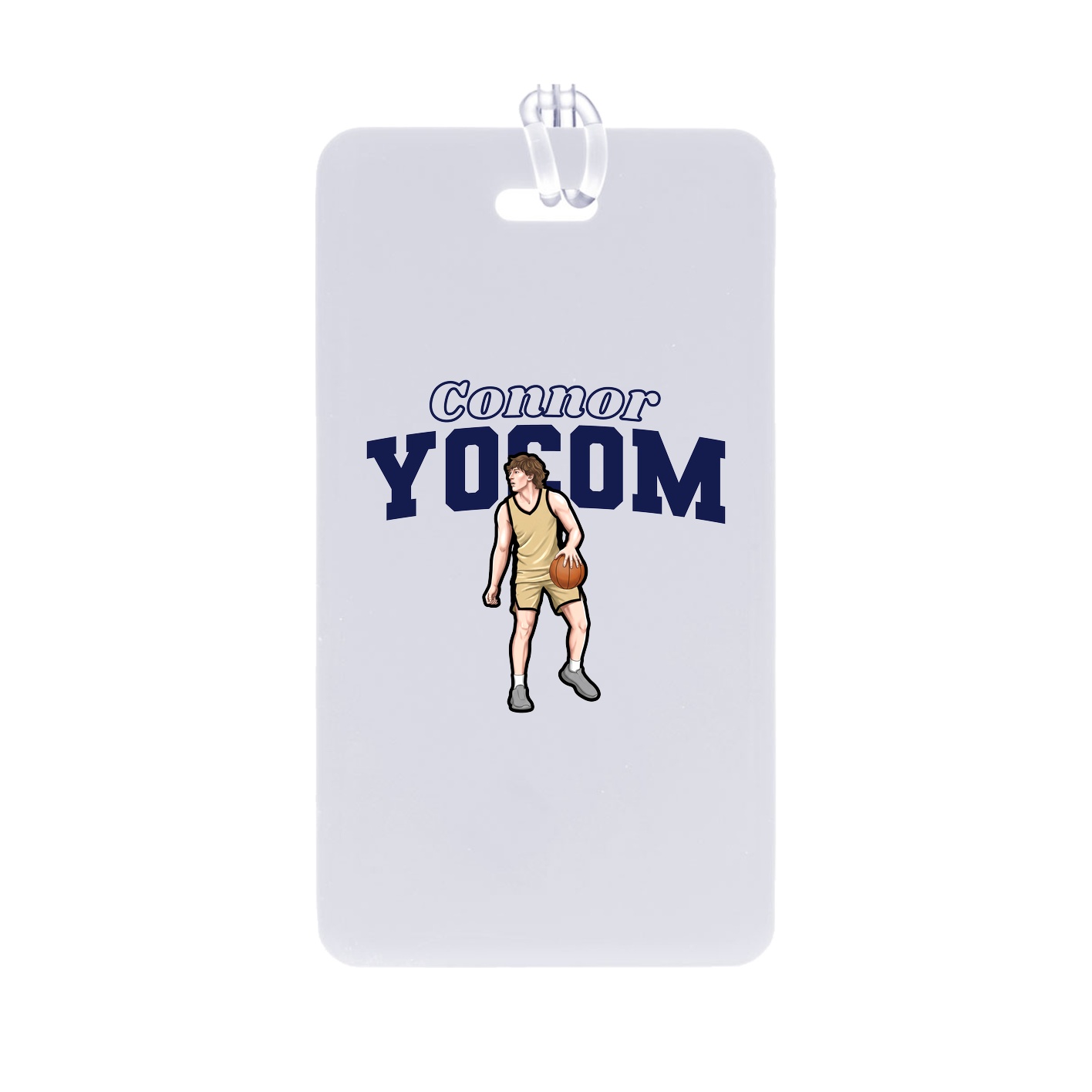 Bag Tag — Name Arch in Classic