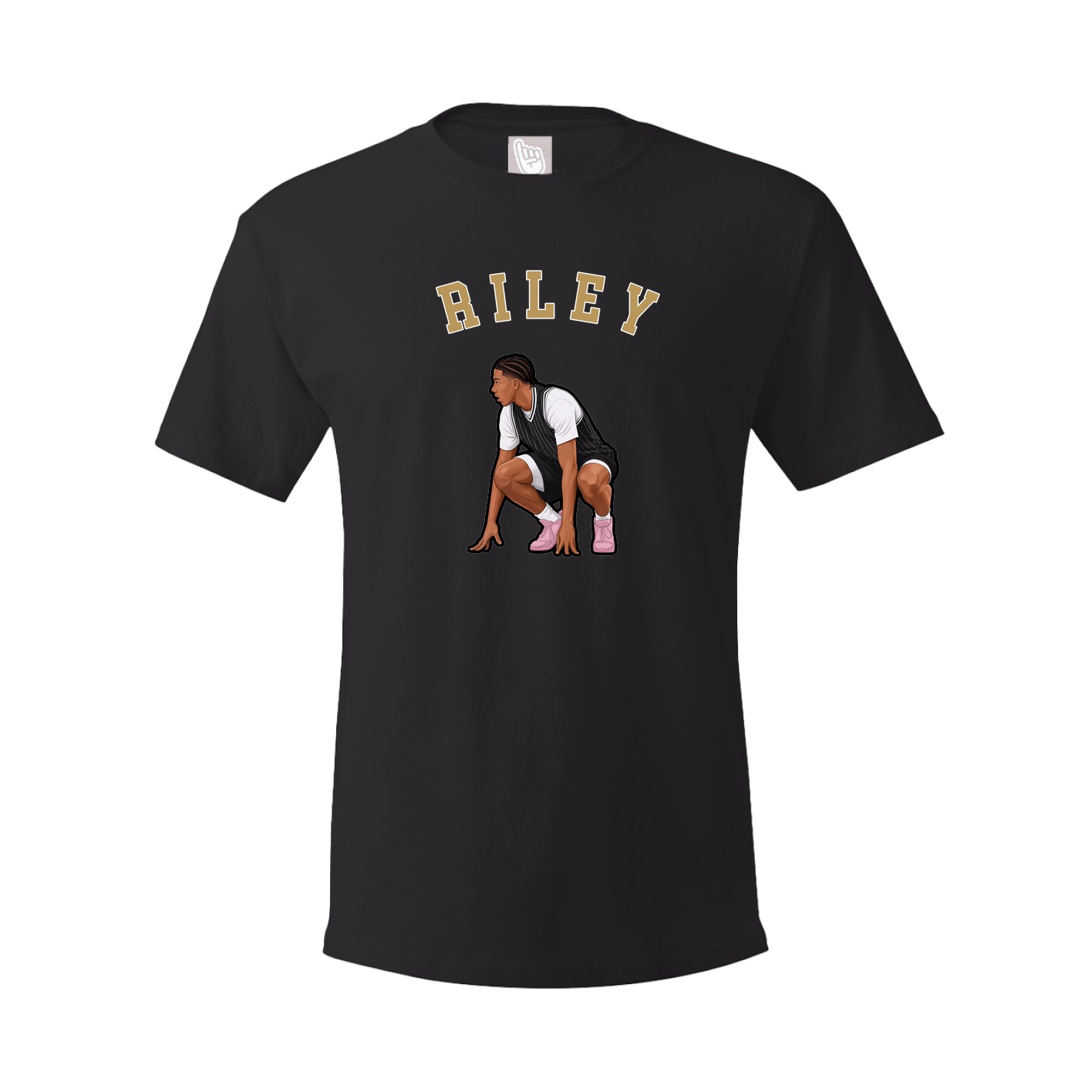 Youth Tee — Shirsey Arch in Black
