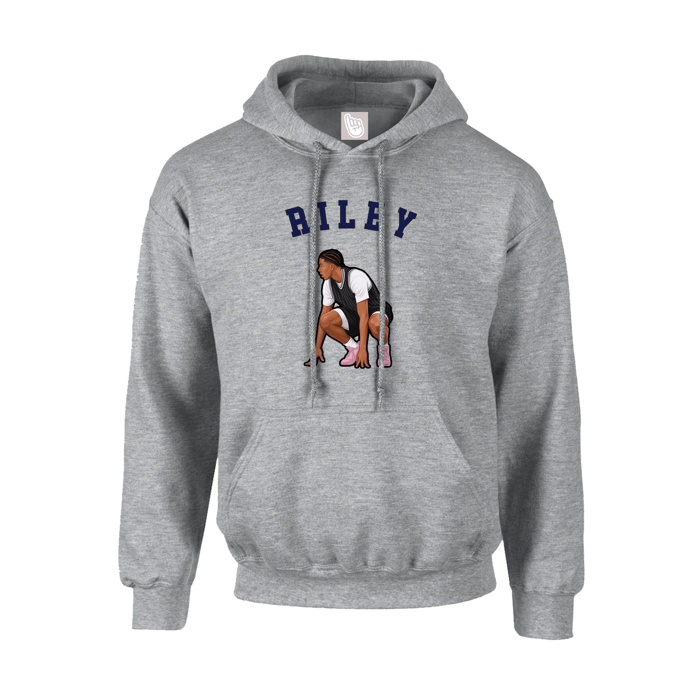 Hoodie — Shirsey Arch in Grey
