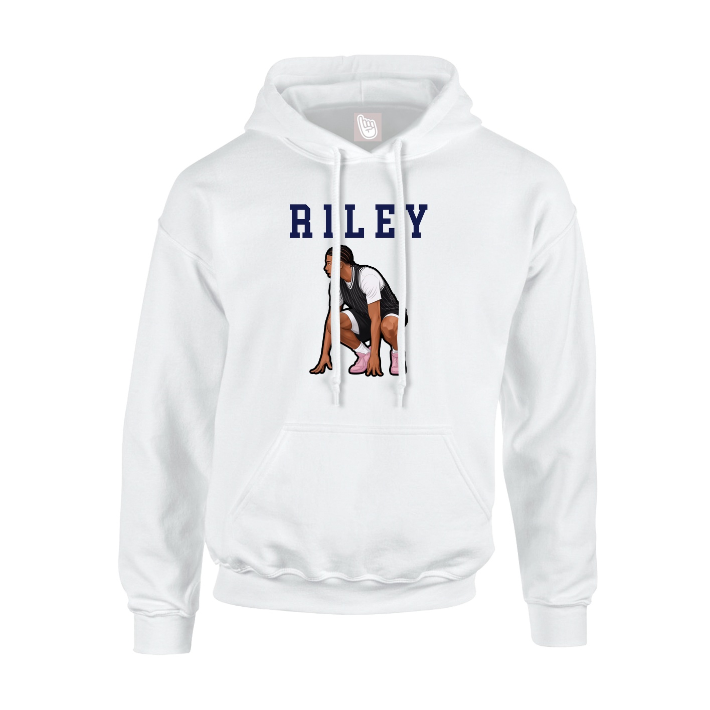 Youth Hoodie — Shirsey in White