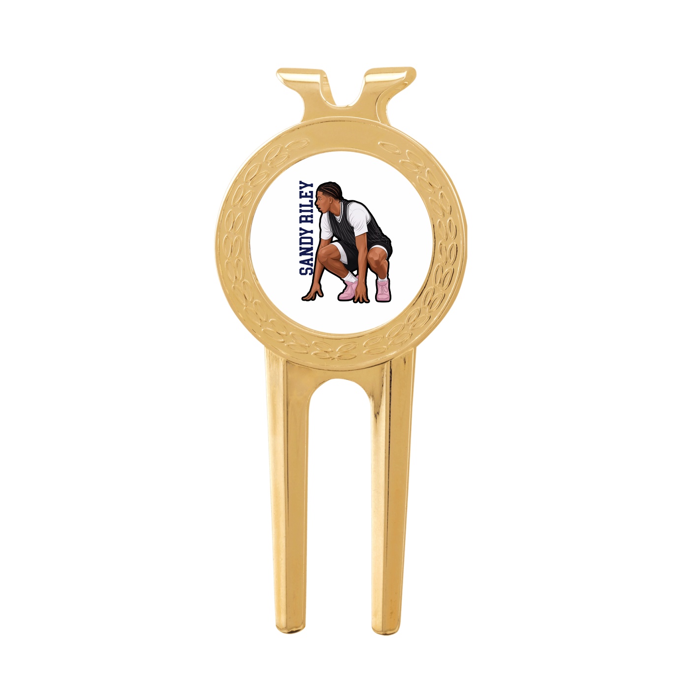 Divot Tool with Ball Marker — Name Vertical in Classic