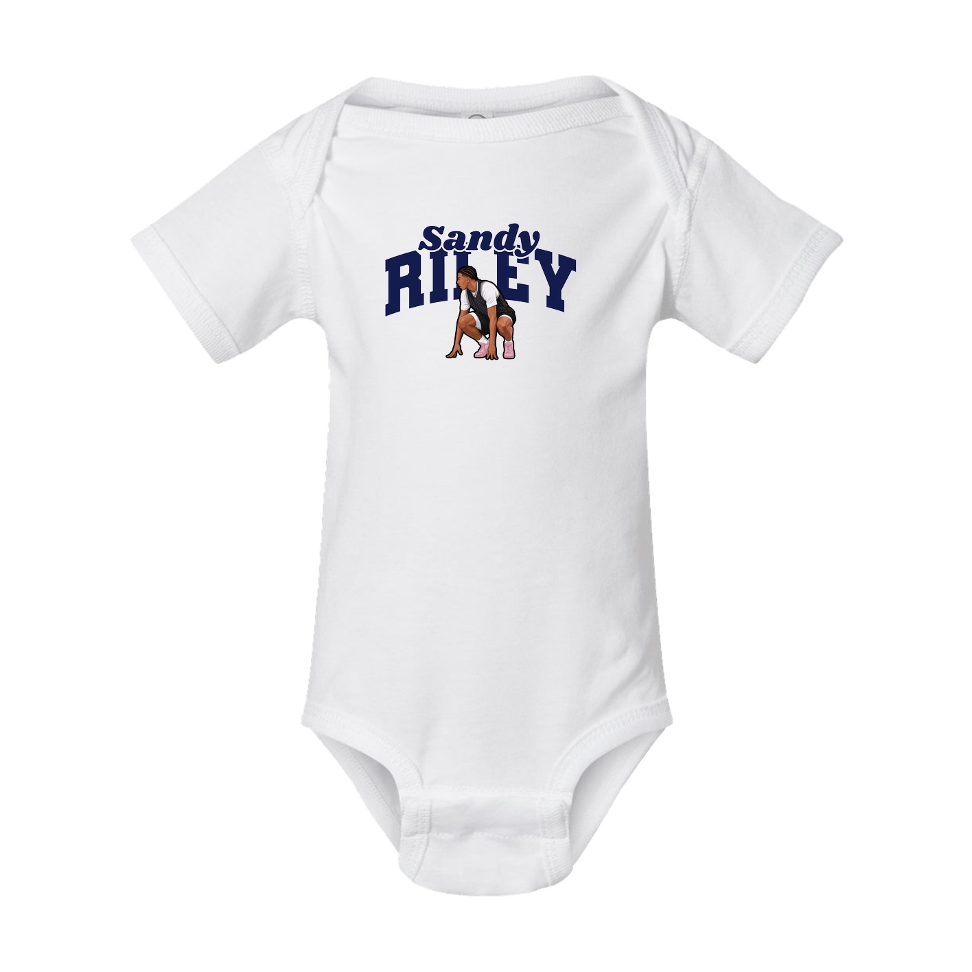 Baby Onesie — Signature Arch in White