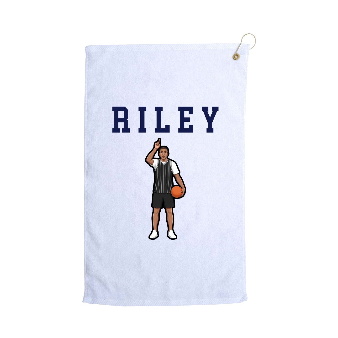Golf Towel — Shirsey in White