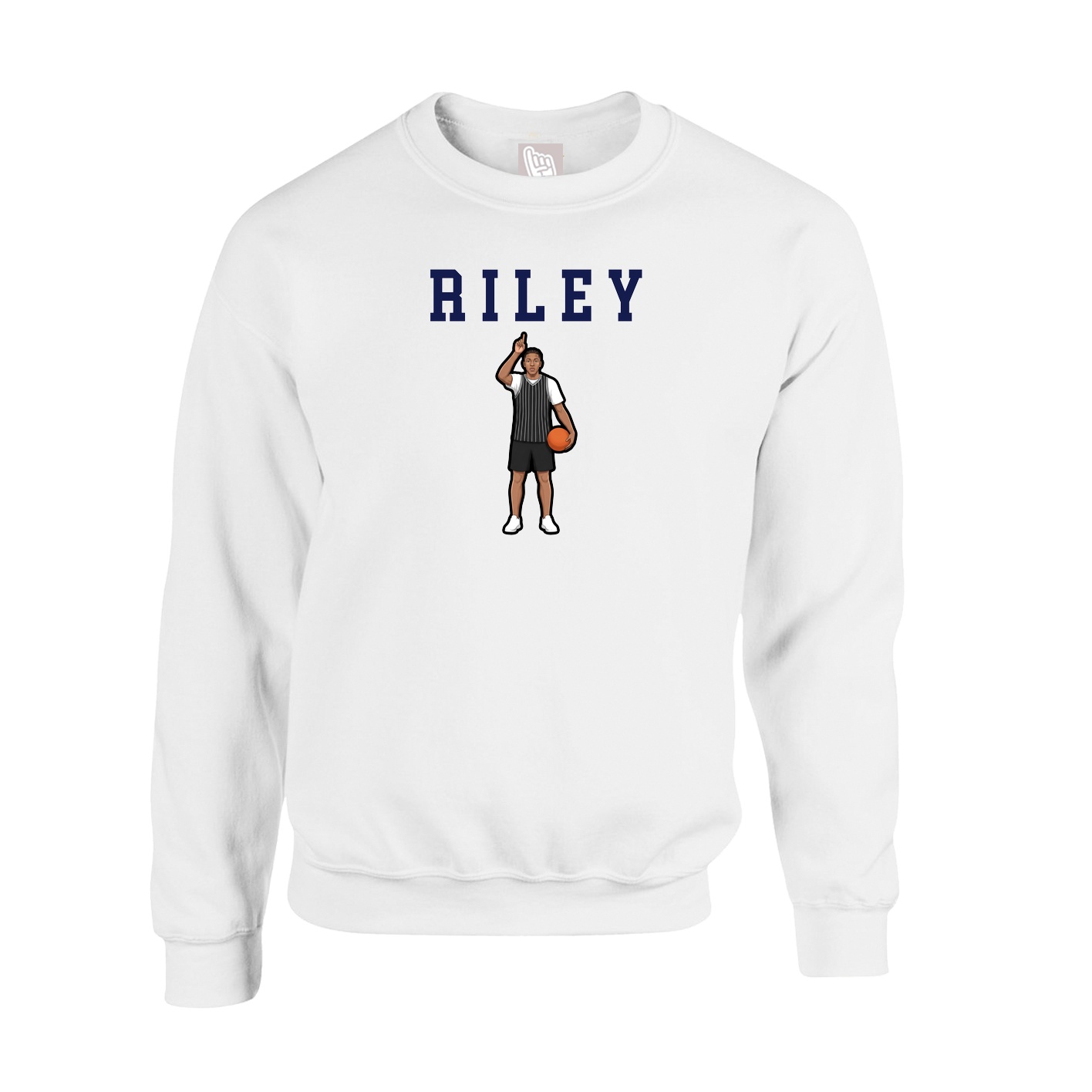 Fleece Crew — Shirsey in White