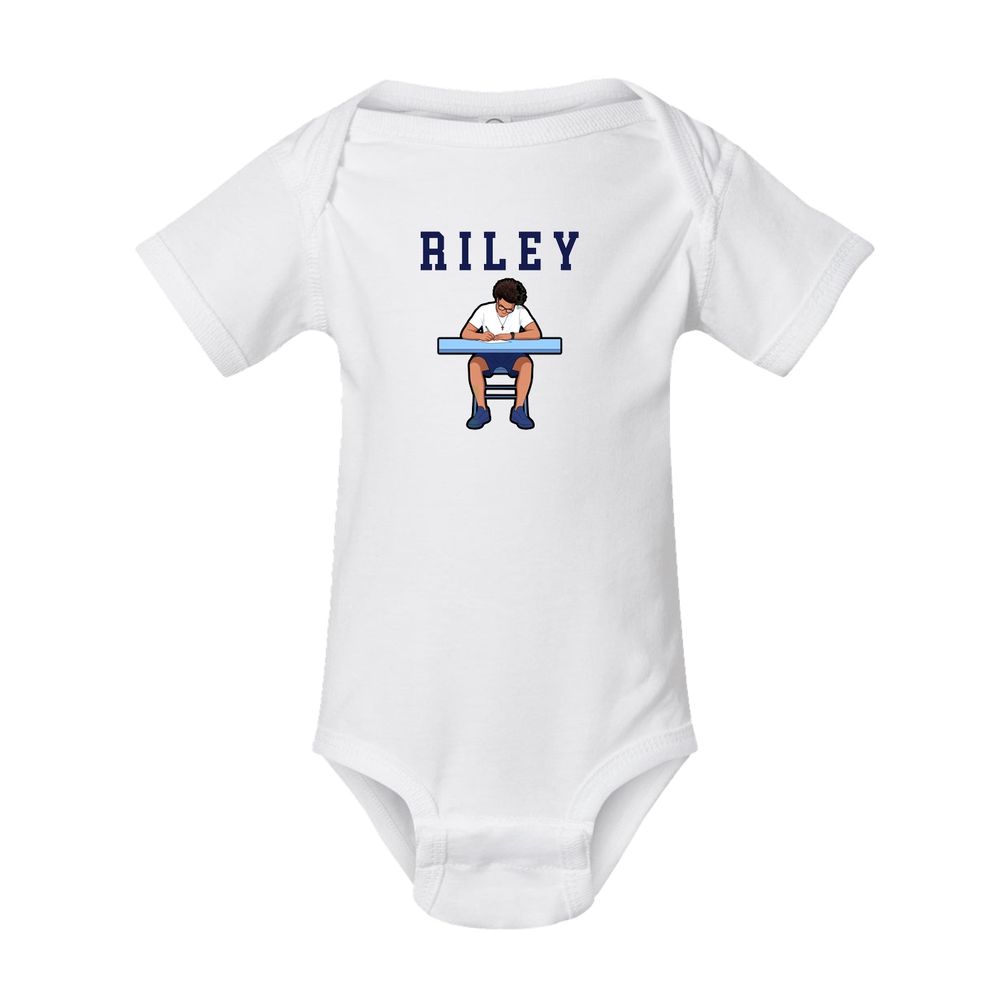Baby Onesie — Shirsey in White