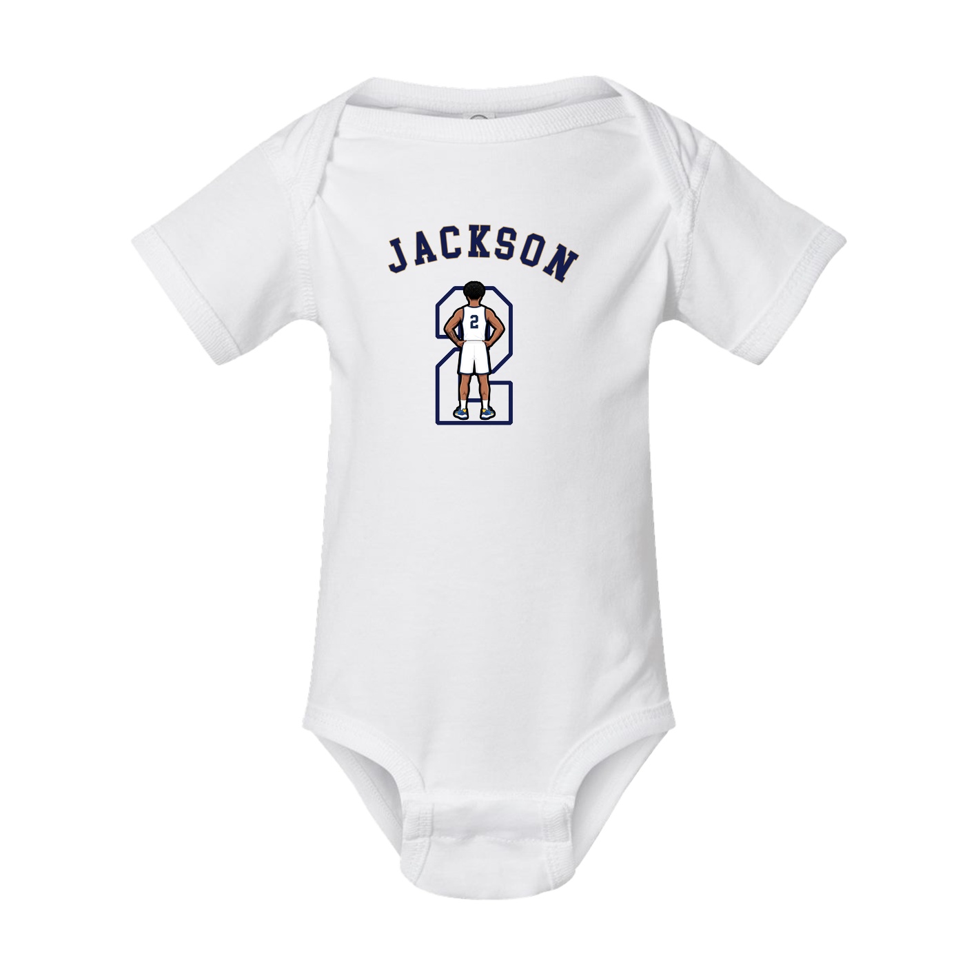 Baby Onesie — Shirsey Arch in White