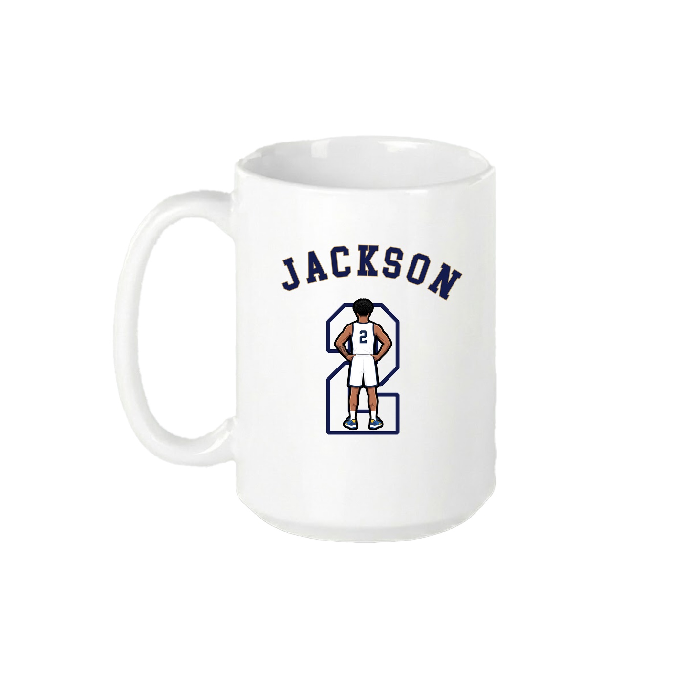 15oz Coffee Mug — Shirsey Arch in White