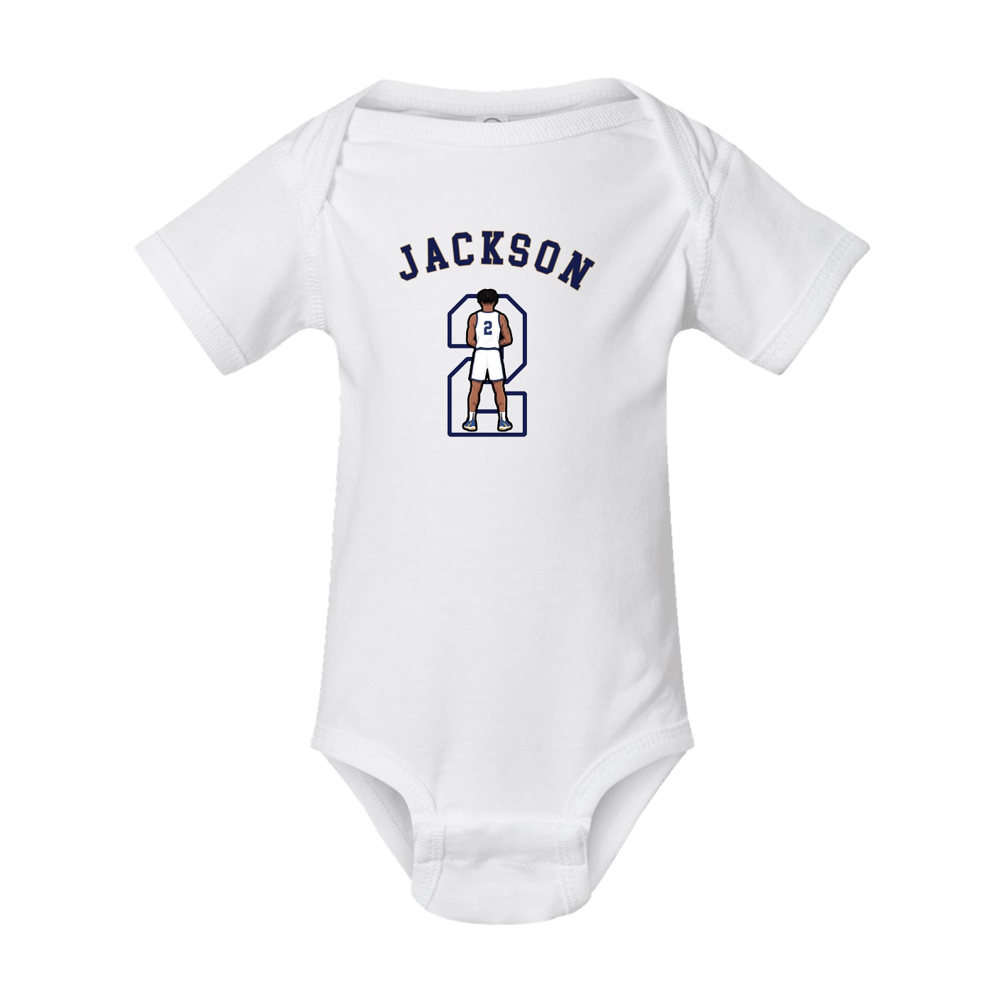 Baby Onesie — Shirsey Arch in White