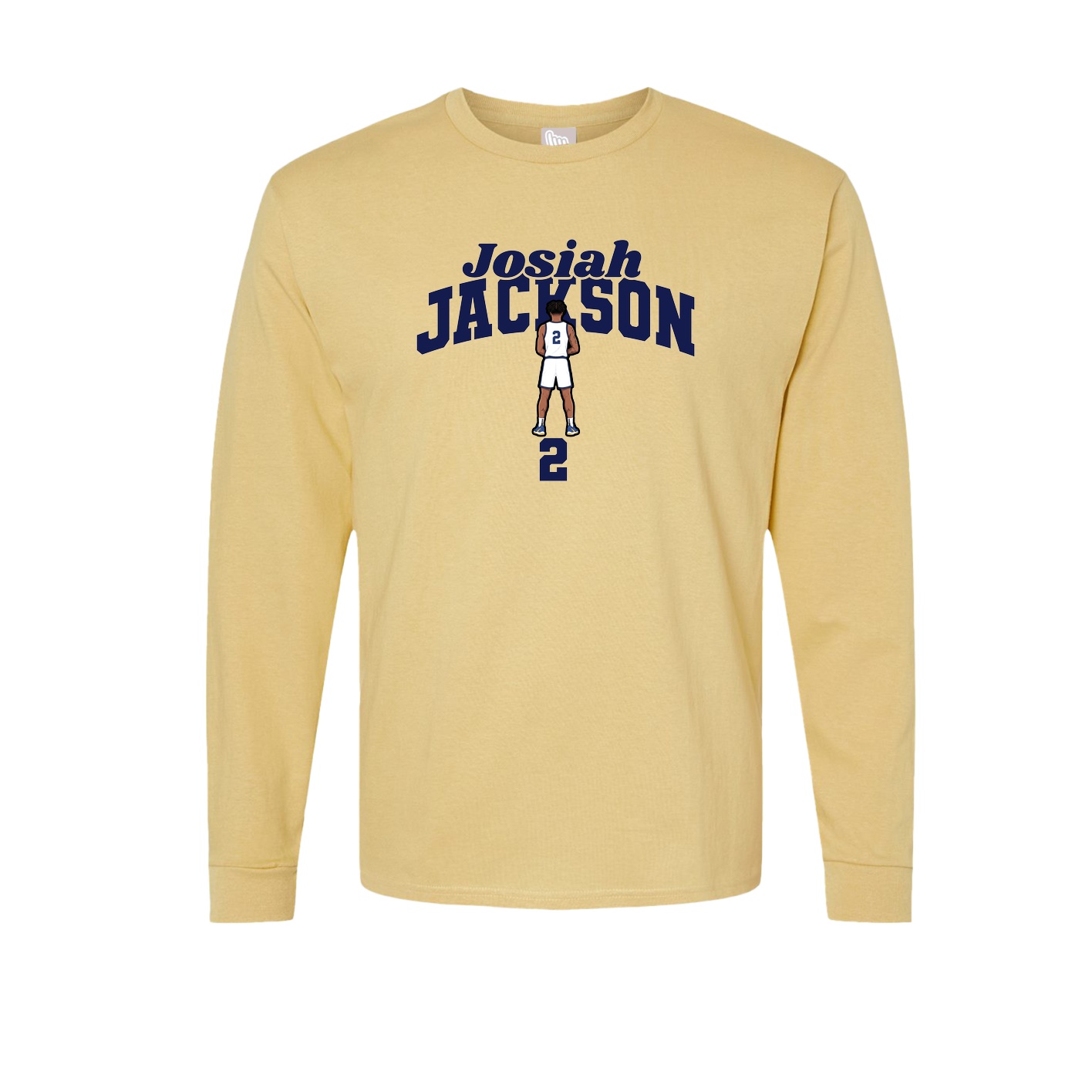 Long Sleeve Tee — Signature Arch in Vegas Gold