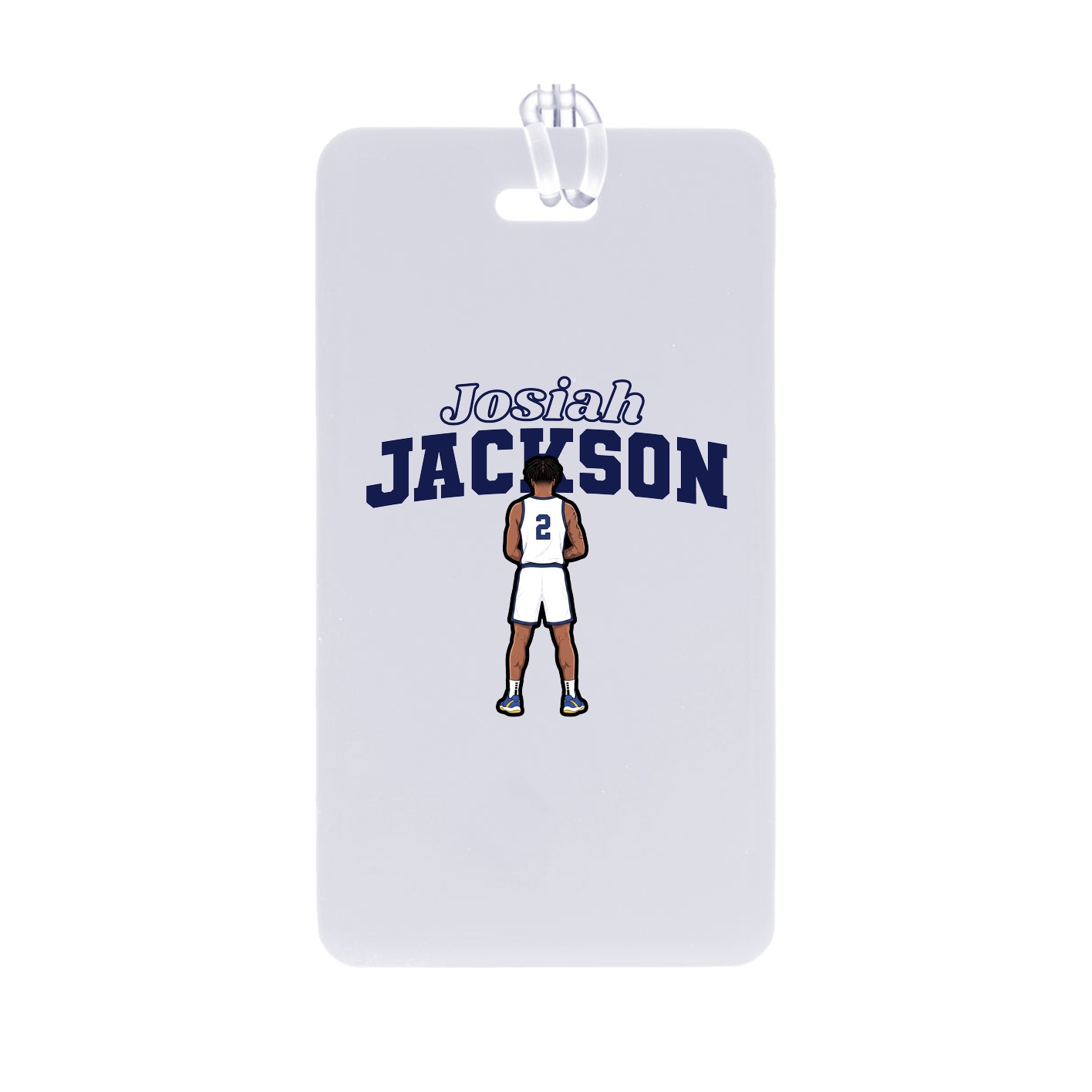 Bag Tag — Name Arch in Classic
