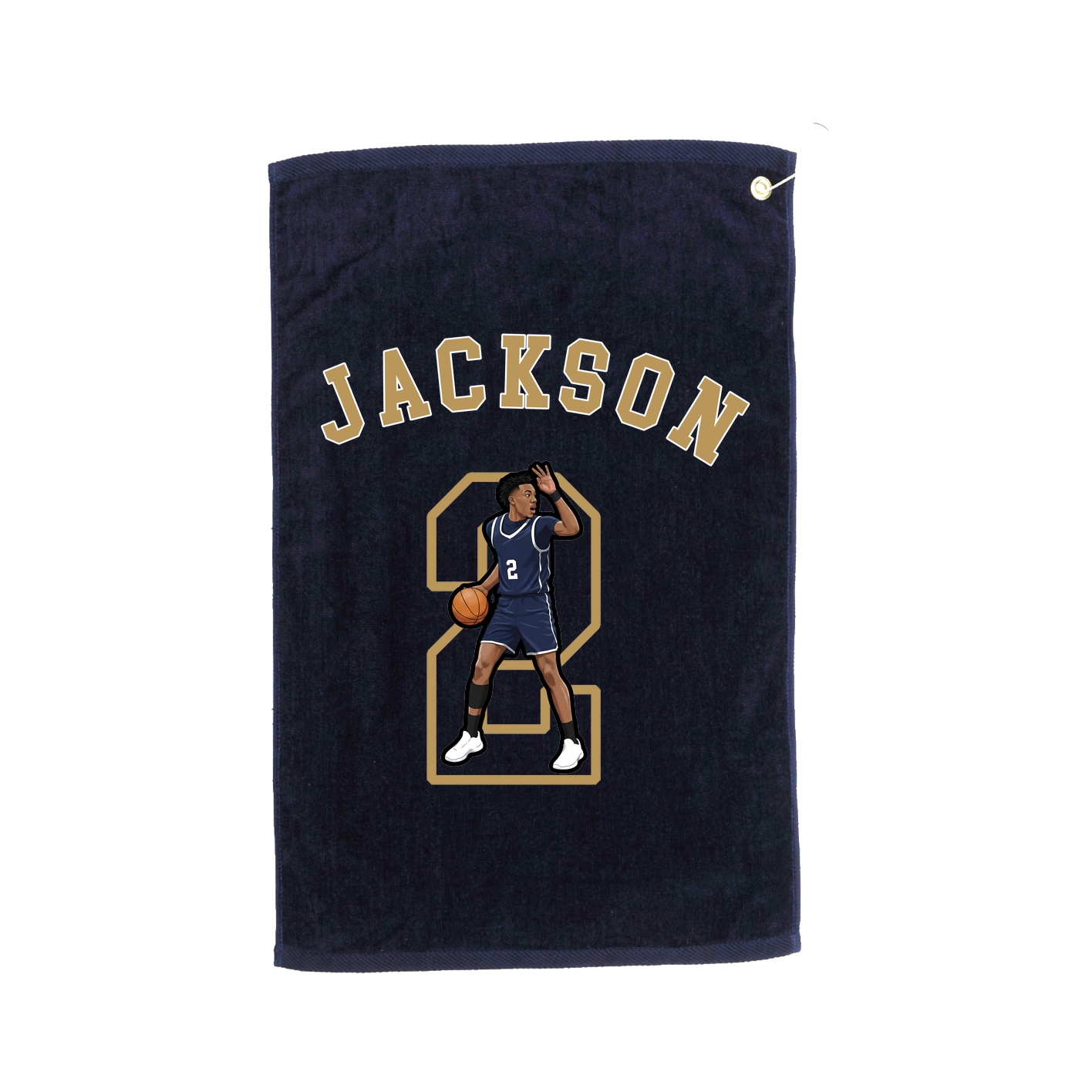 Golf Towel — Shirsey Arch in Navy