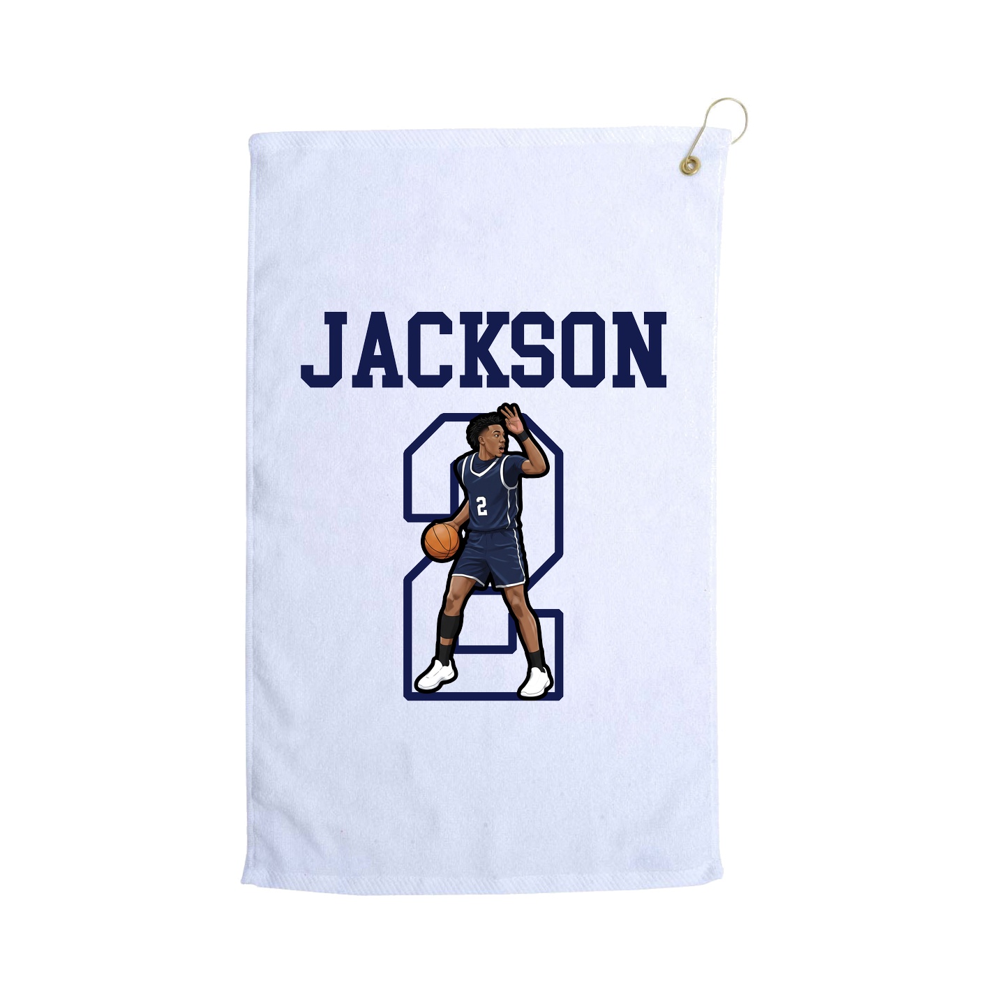 Golf Towel — Shirsey in White