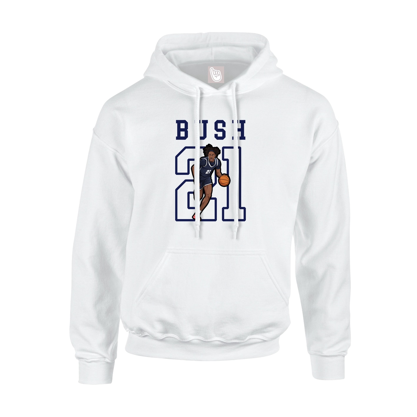 Youth Hoodie — Shirsey in White