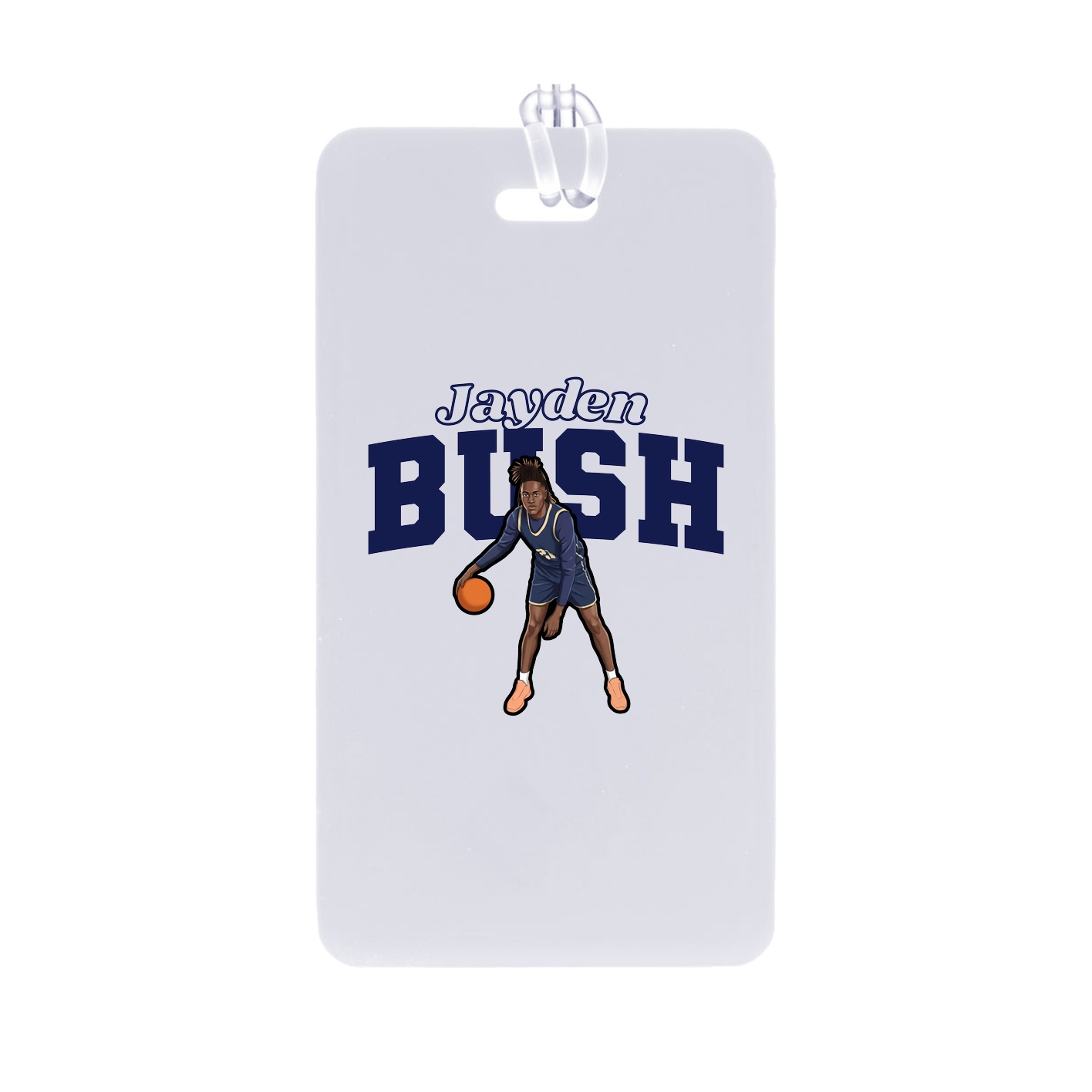 Bag Tag — Name Arch in Classic