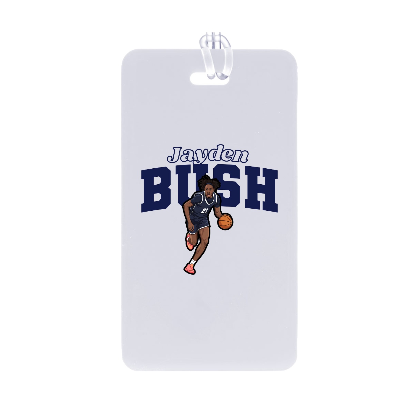 Bag Tag — Name Arch in Classic