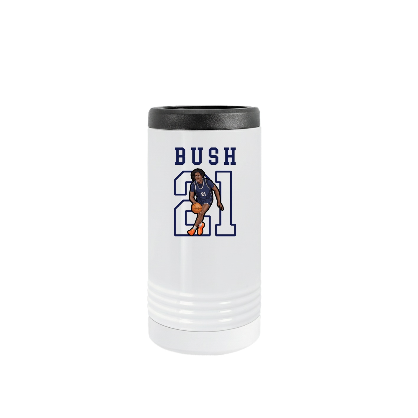 Slim Beverage Holder — Shirsey in White