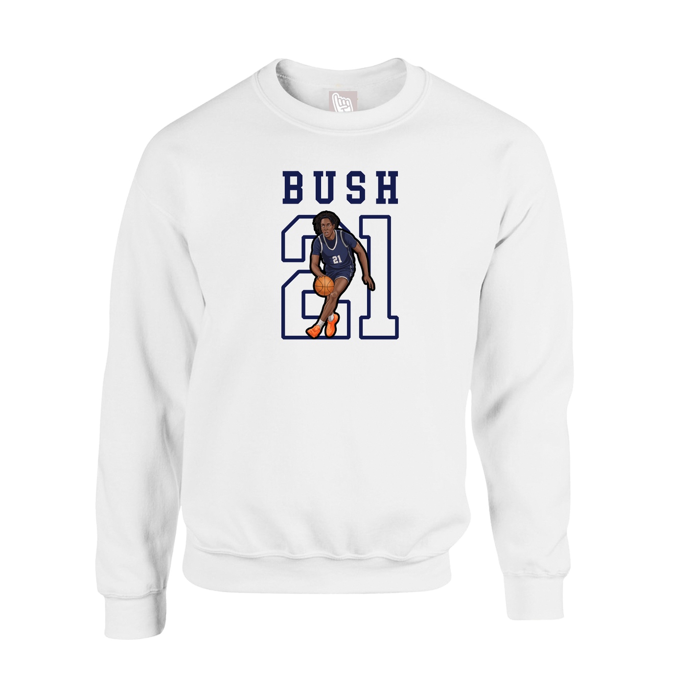 Fleece Crew — Shirsey in White