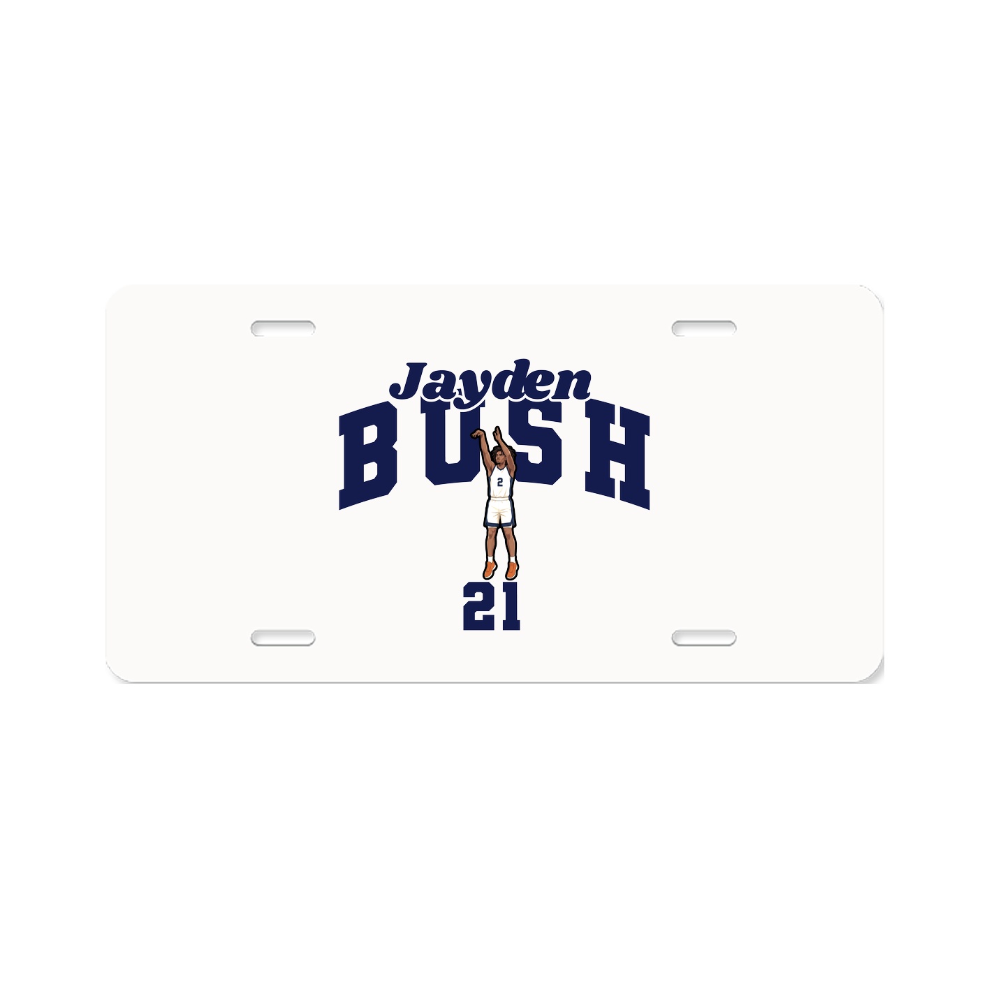 License Plate — Signature Arch in Classic