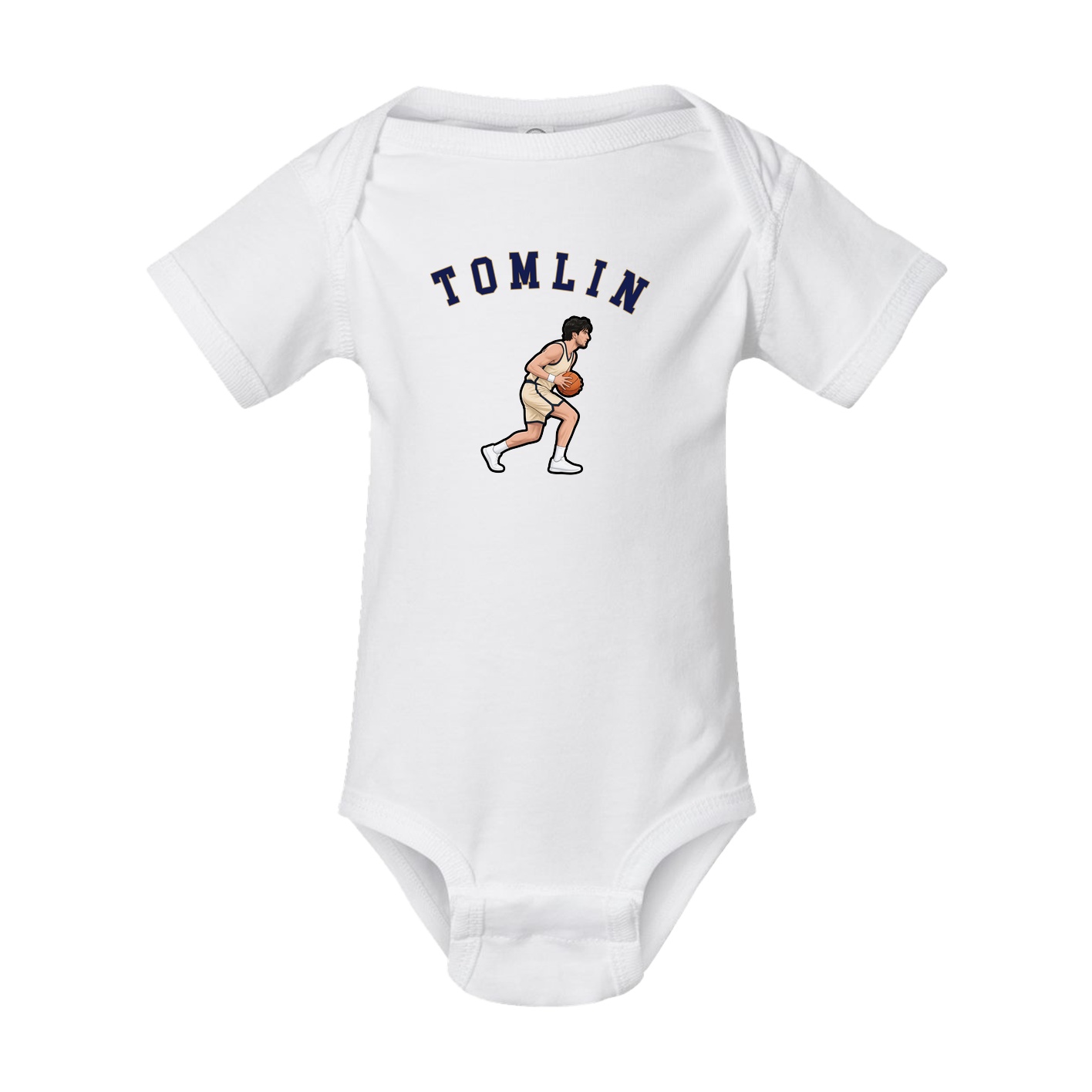 Baby Onesie — Shirsey Arch in White