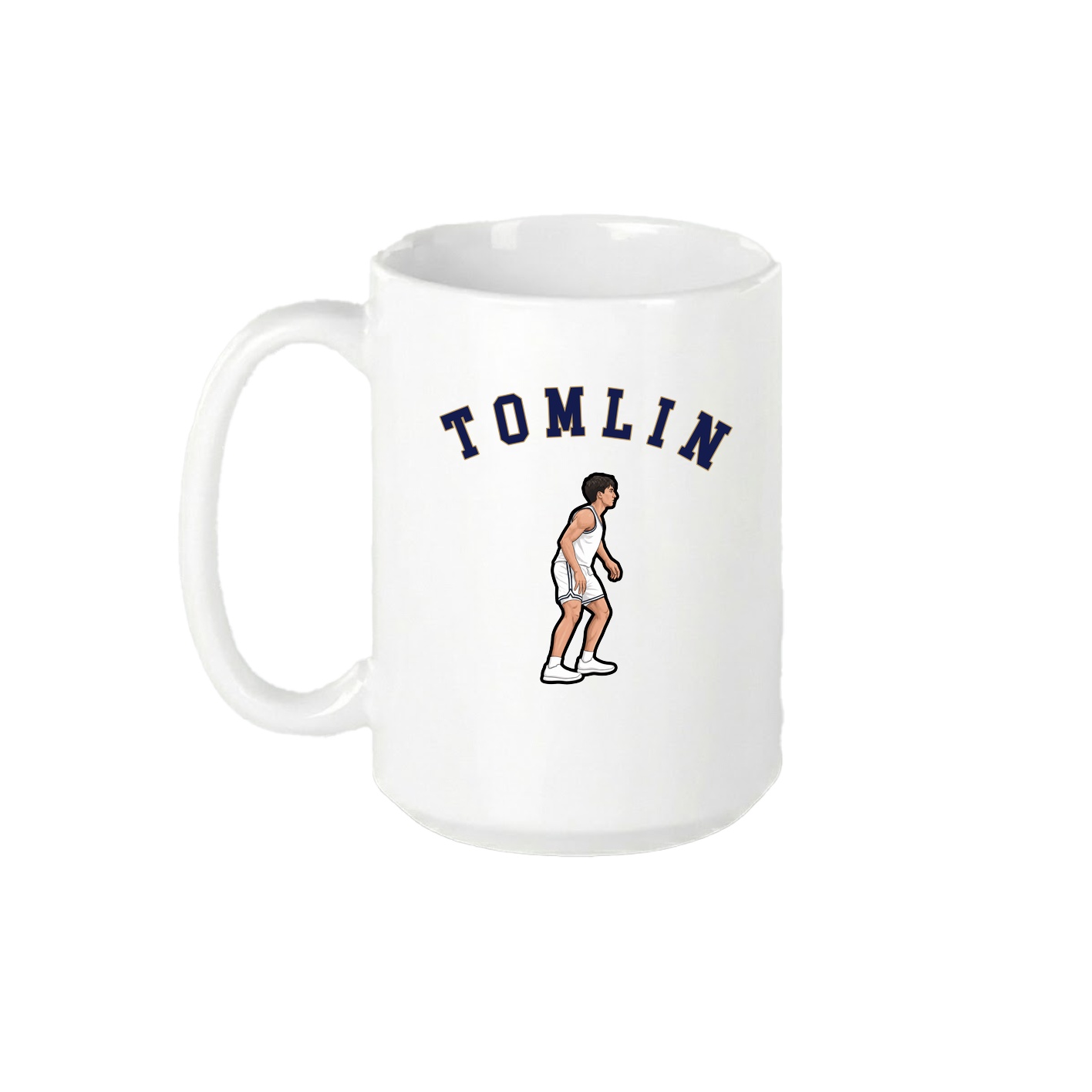 15oz Coffee Mug — Shirsey Arch in White
