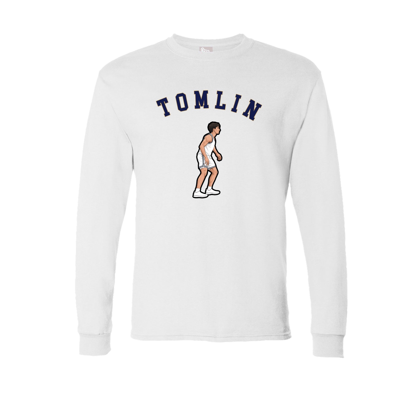 Long Sleeve Tee — Shirsey Arch in White
