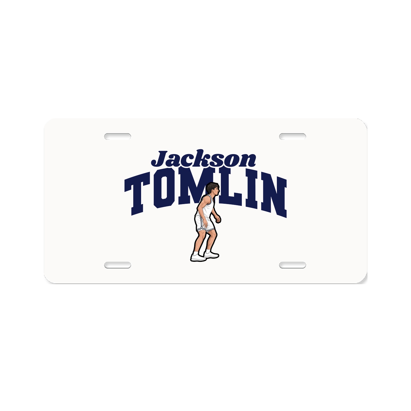 License Plate — Signature Arch in Classic