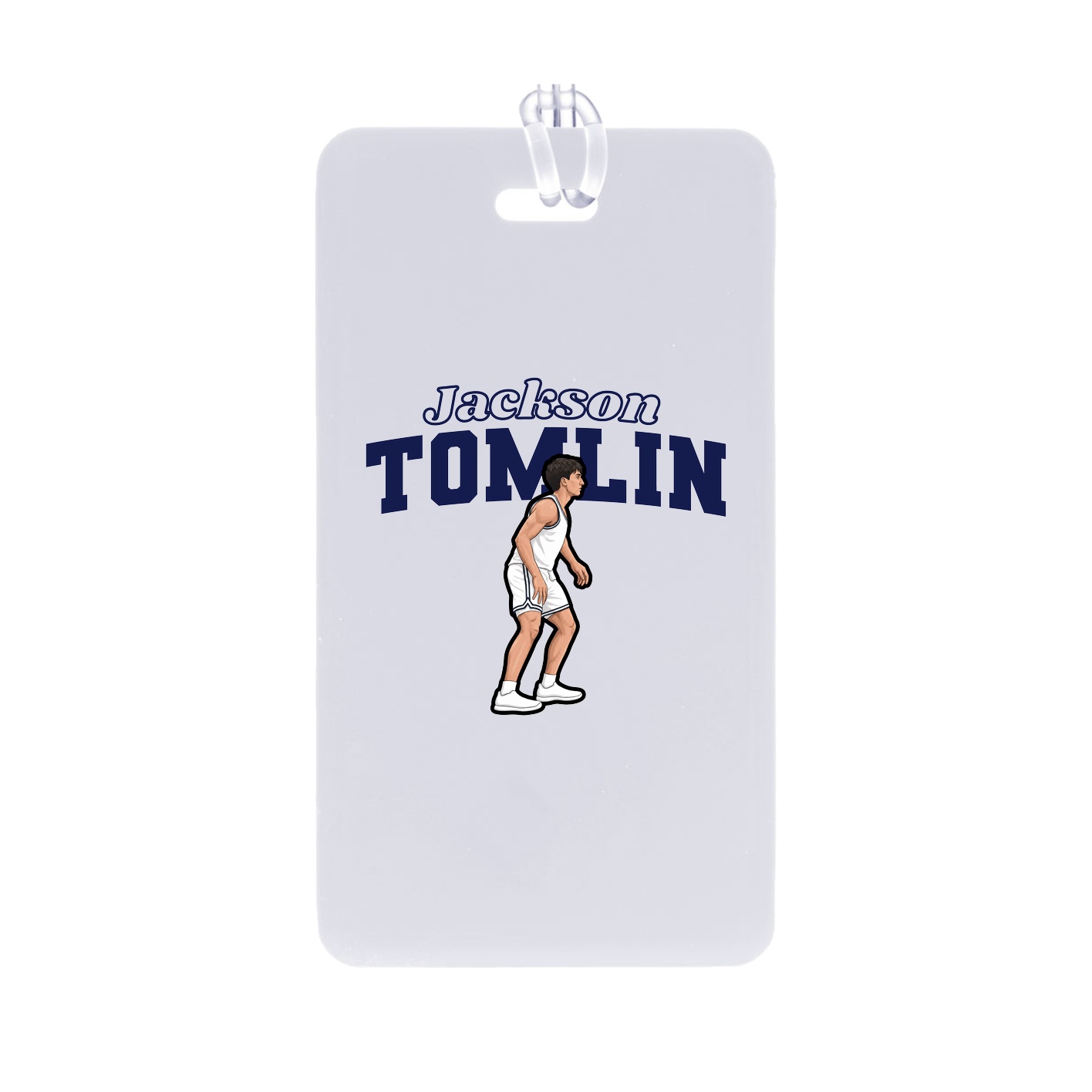 Bag Tag — Name Arch in Classic