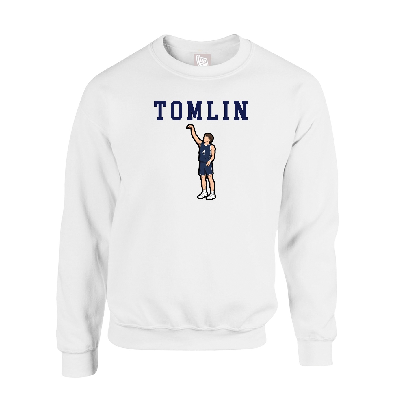 Fleece Crew — Shirsey in White
