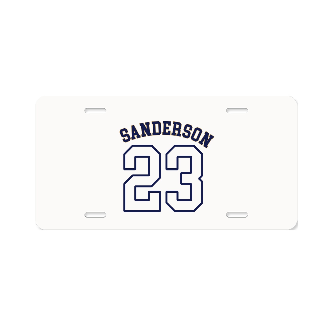 License Plate — Shirsey Arch in Classic
