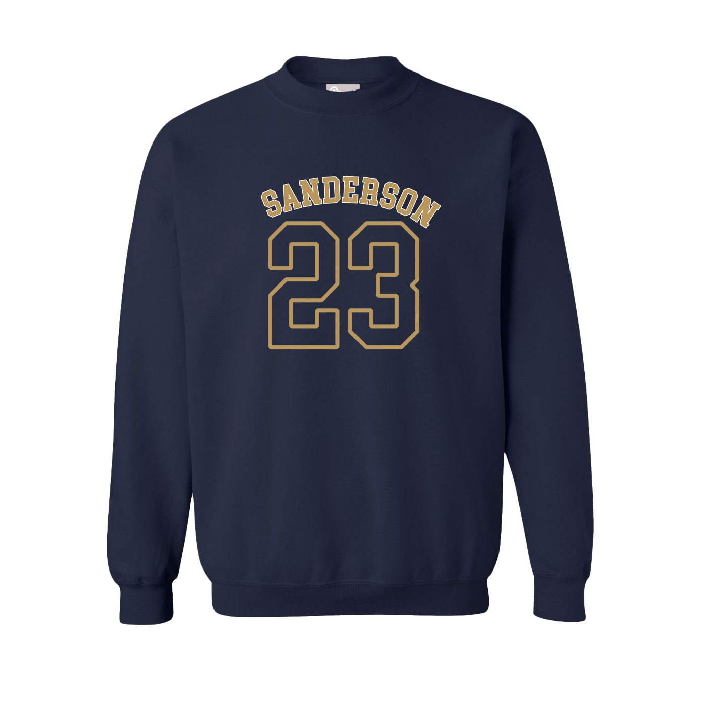 Fleece Crew — Shirsey Arch in Navy