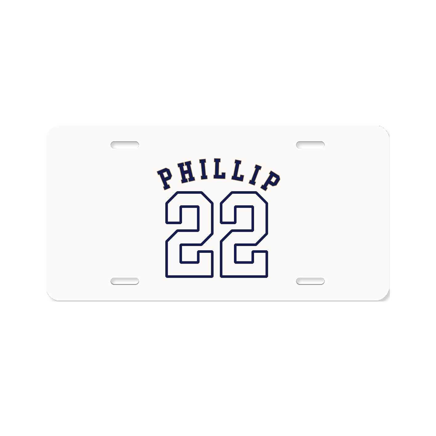 License Plate — Shirsey Arch in Classic
