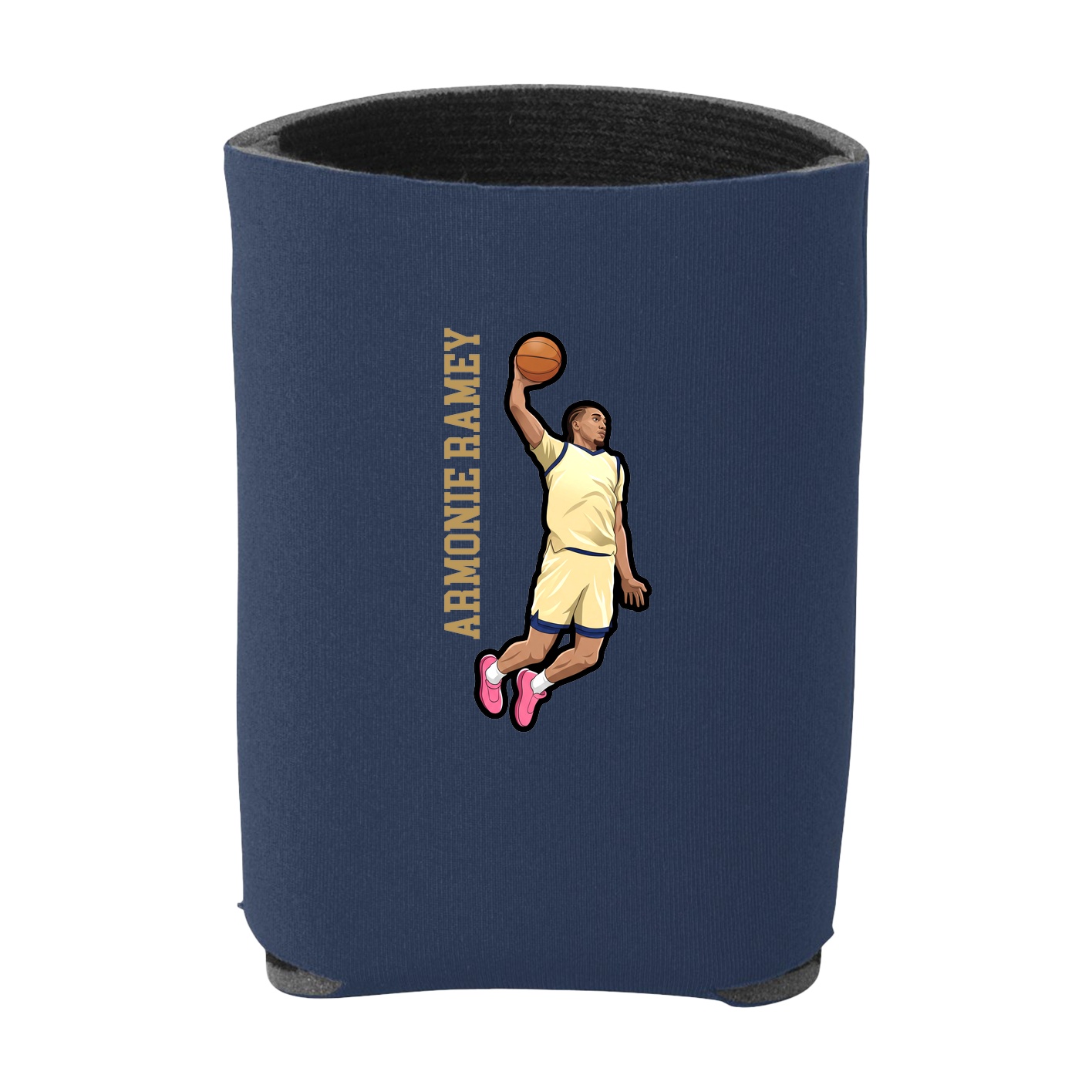 Can Holder — Name Vertical in Navy