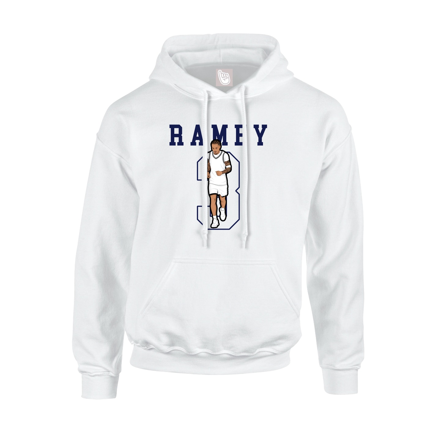Youth Hoodie — Shirsey in White