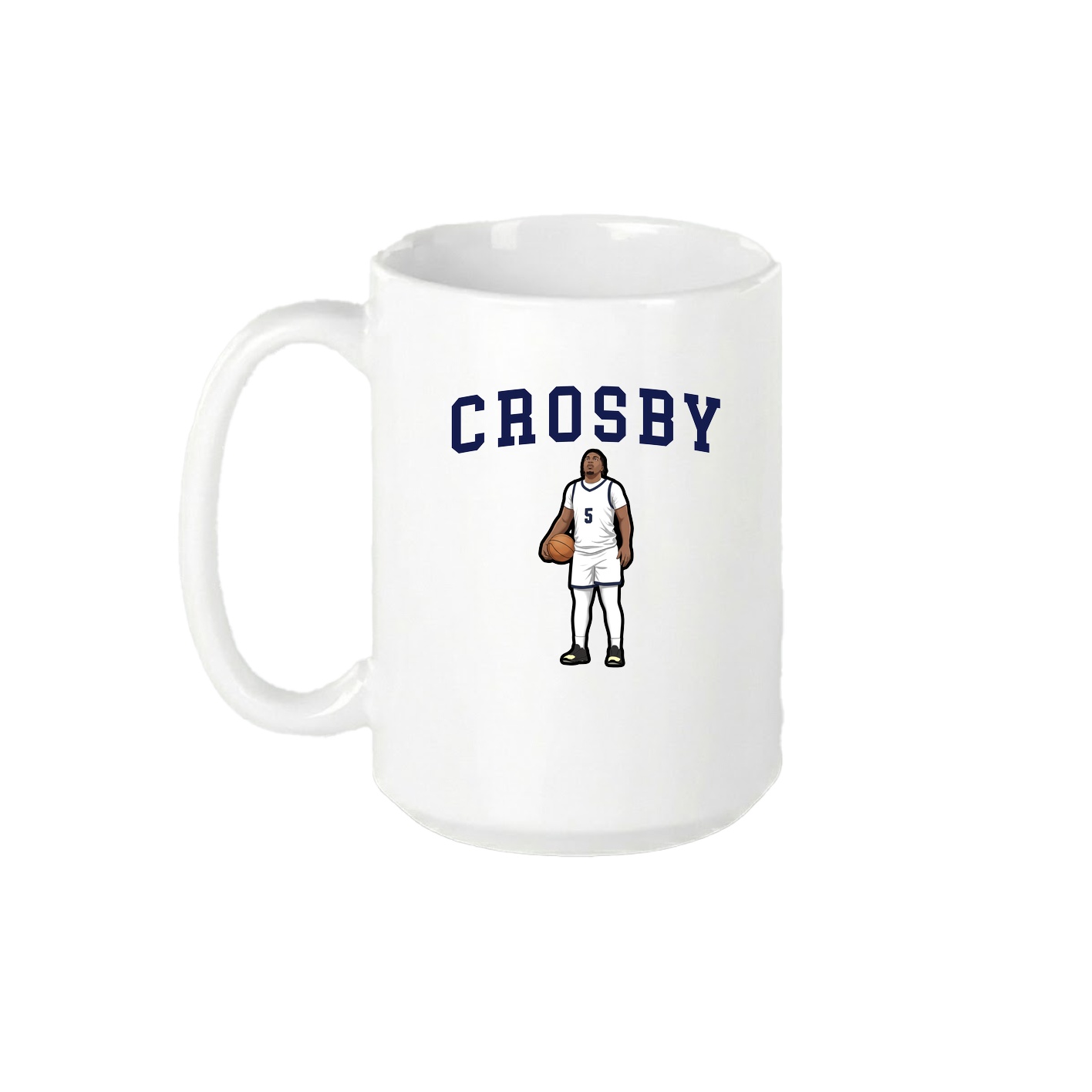 15oz Coffee Mug — Shirsey in White