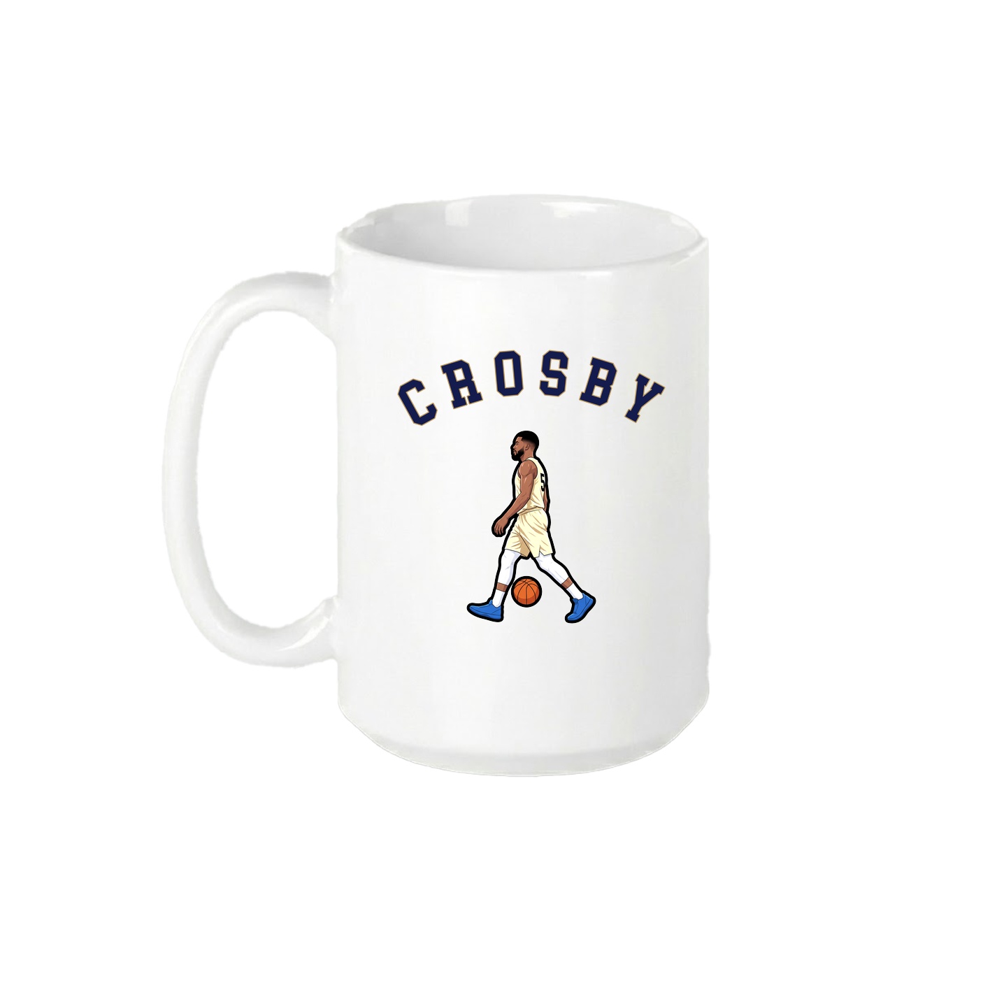 15oz Coffee Mug — Shirsey Arch in White