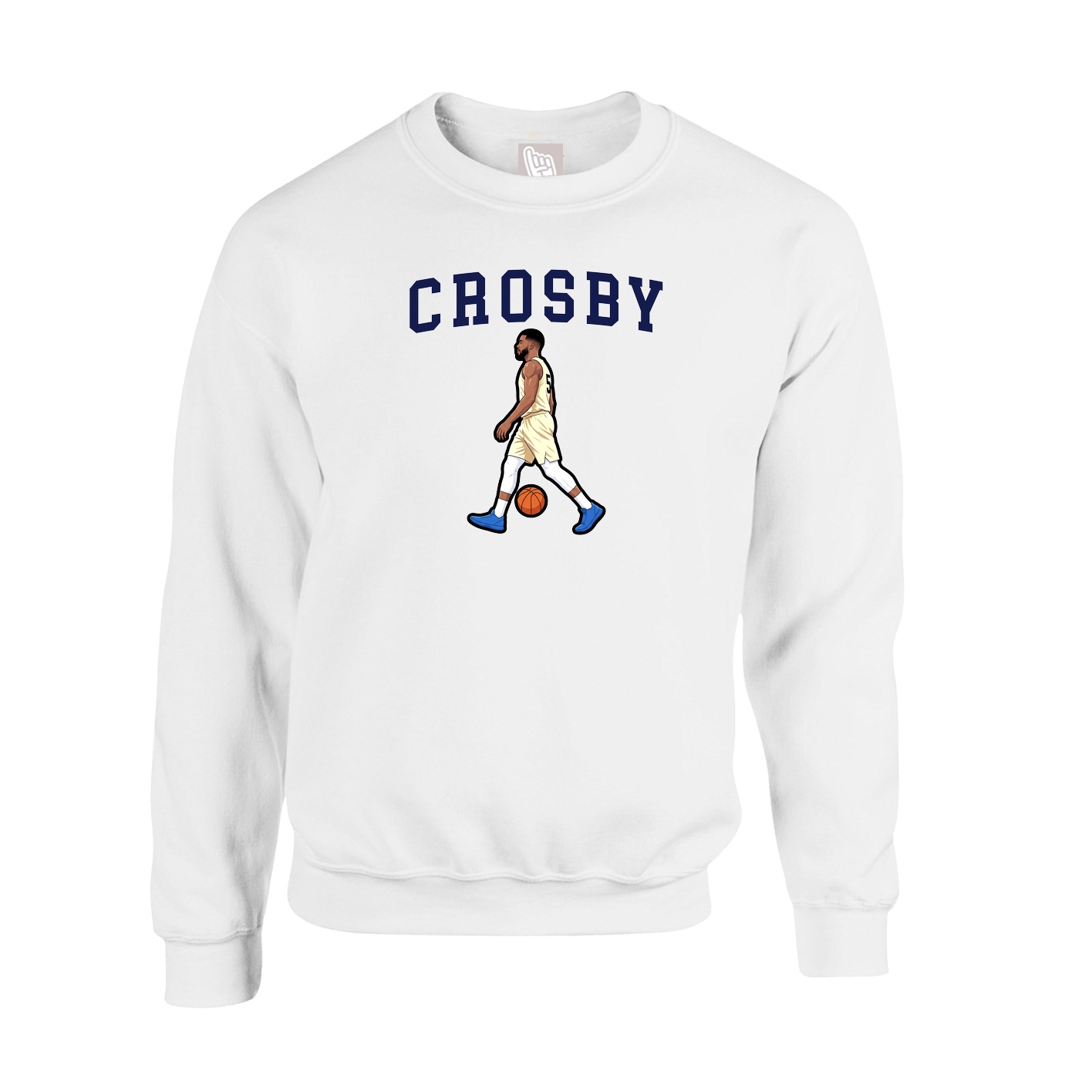 Fleece Crew — Shirsey in White