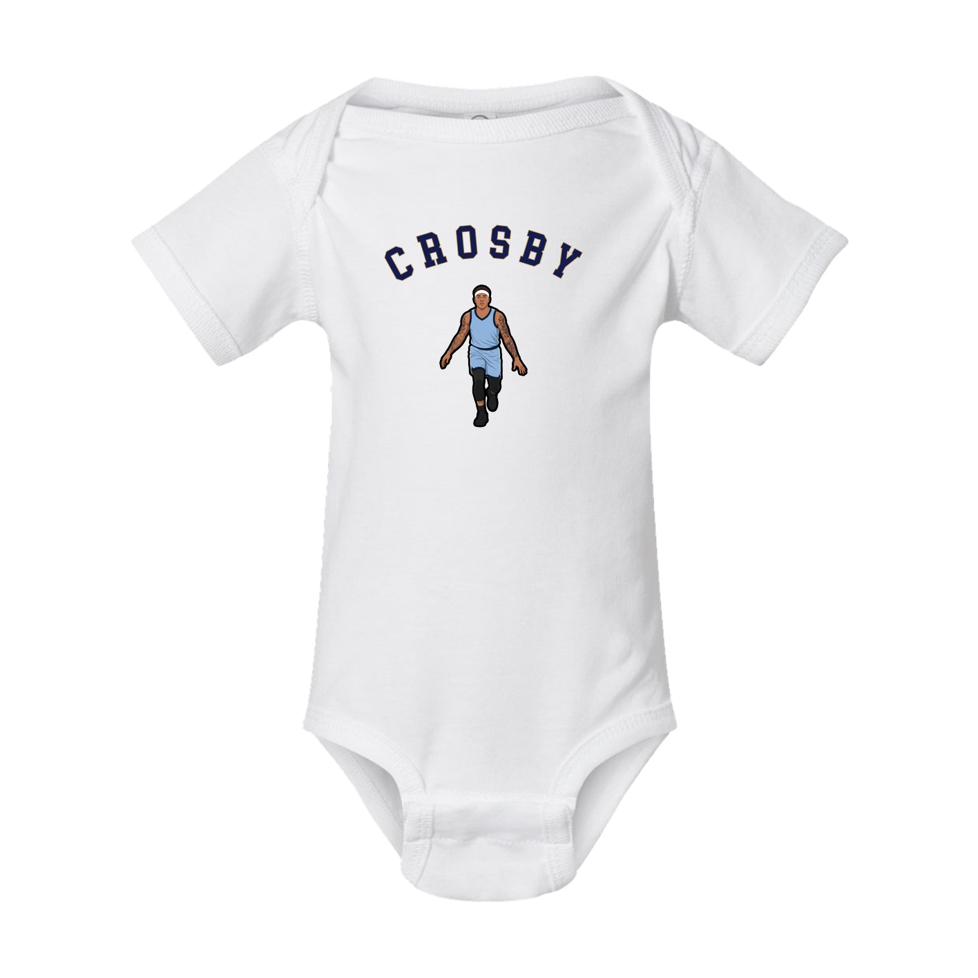 Baby Onesie — Shirsey Arch in White