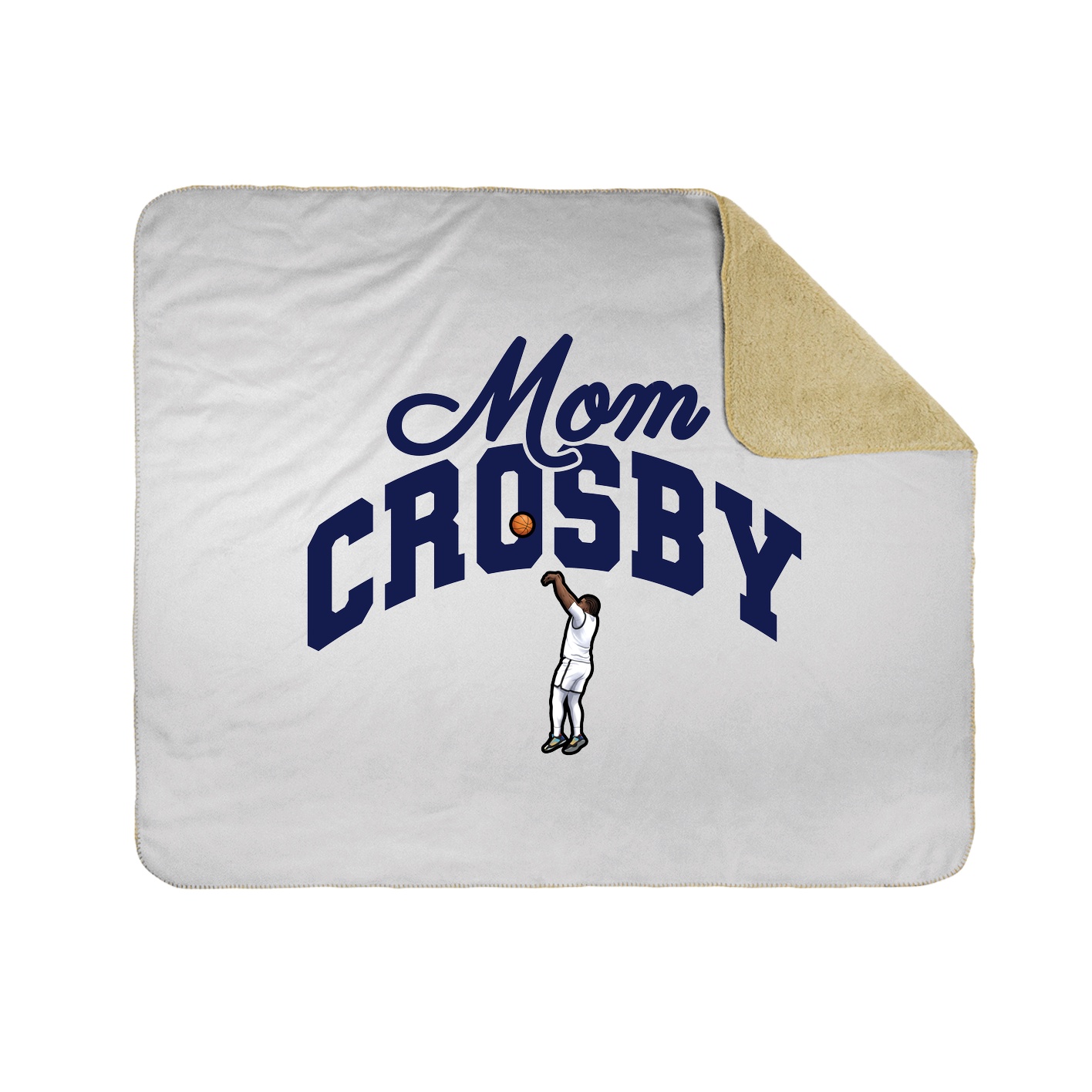 Throw Blanket — Mothers Day Arch in White