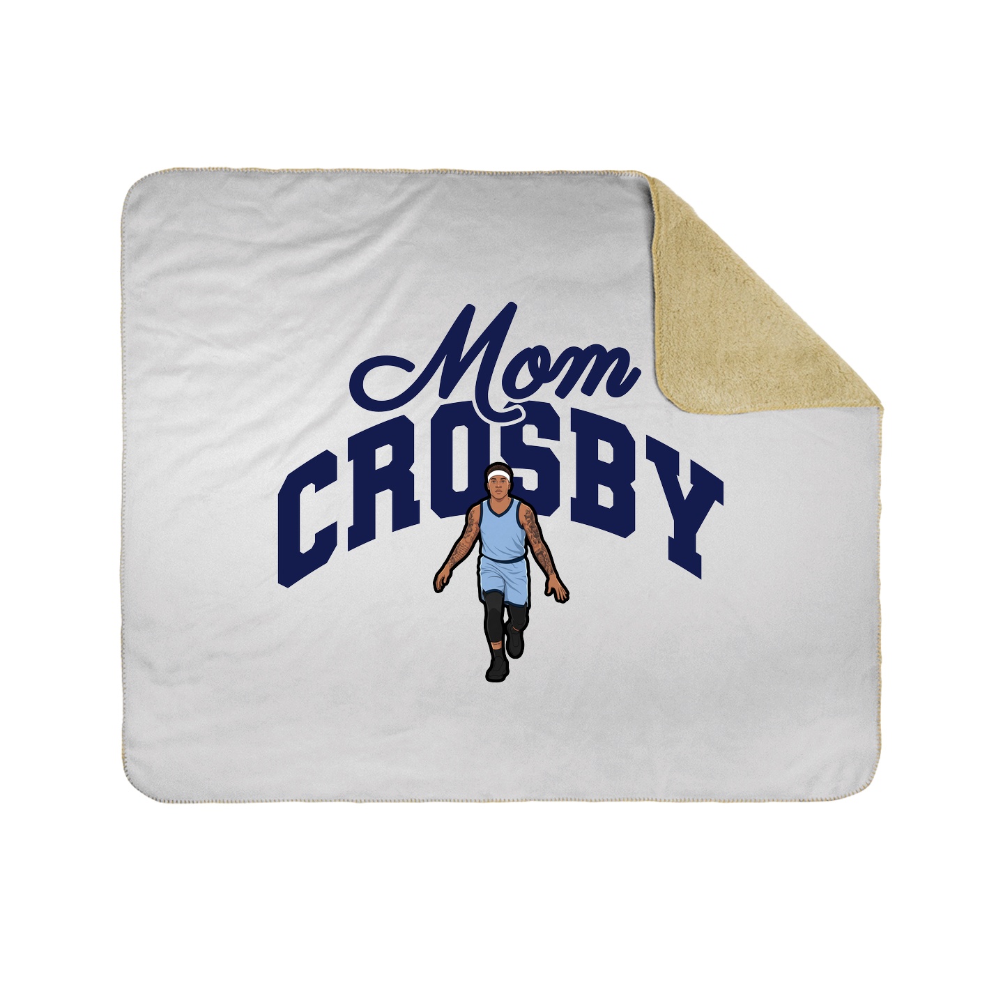 Throw Blanket — Mothers Day Arch in White