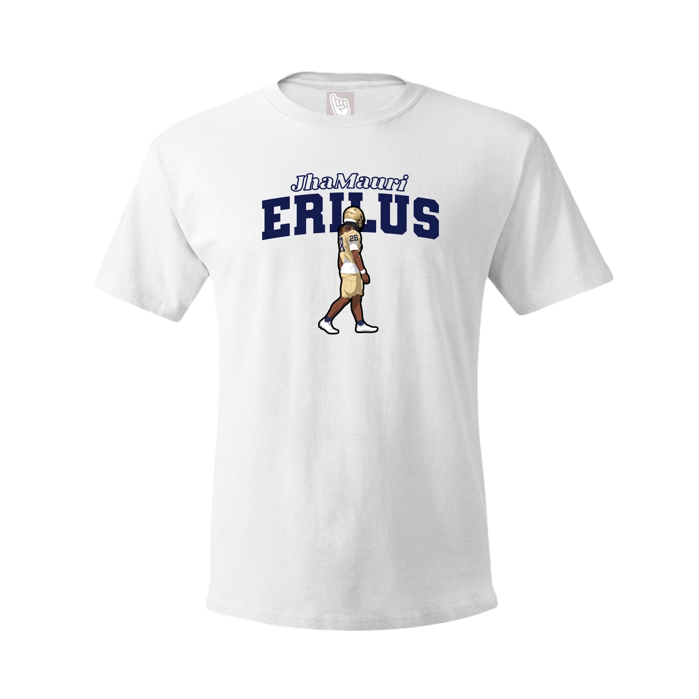 Tee — Name Arch in White
