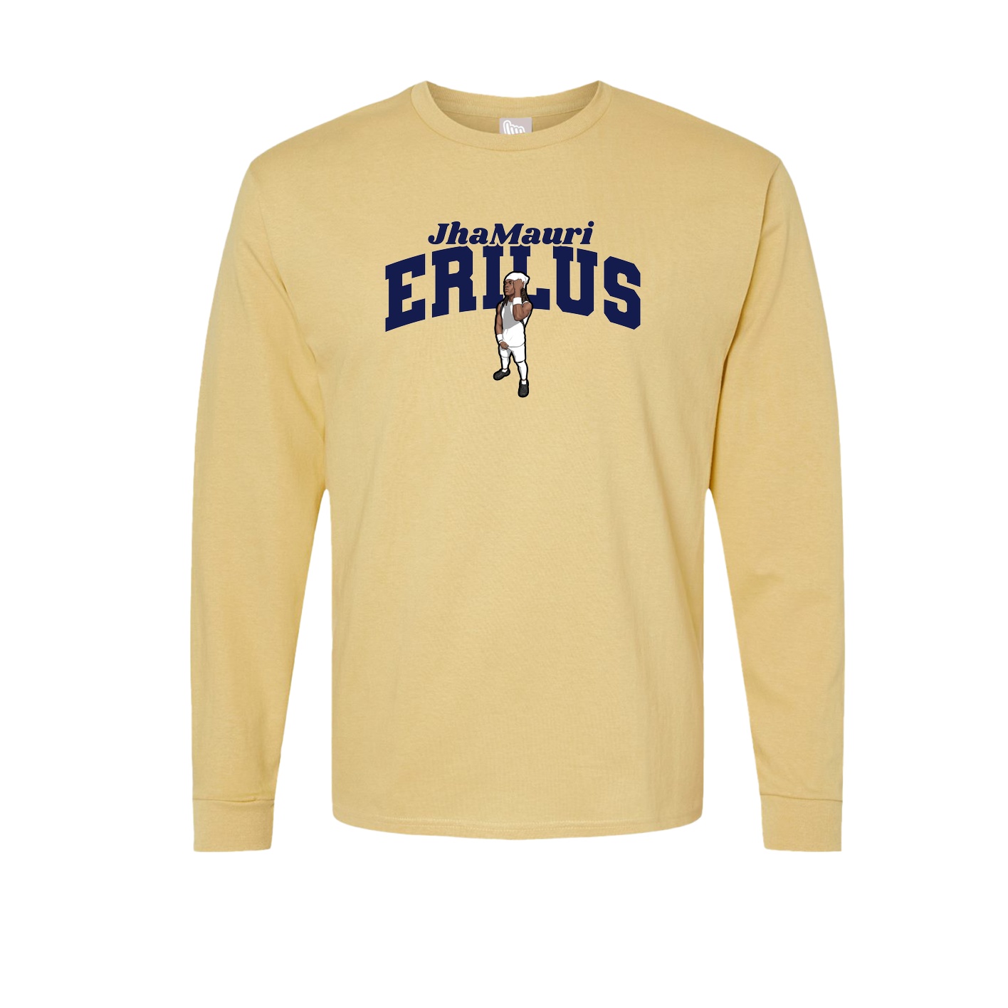 Long Sleeve Tee — Signature Arch in Vegas Gold