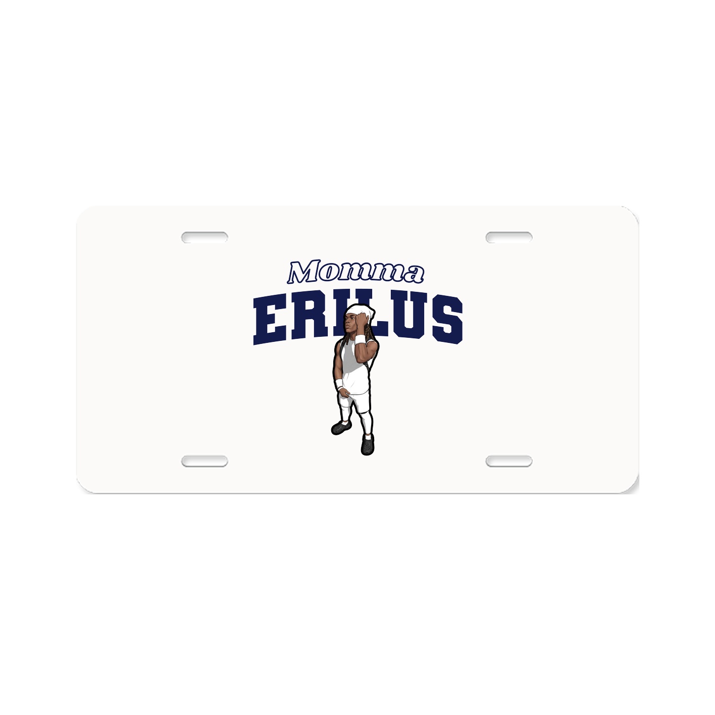 License Plate — Mothers Day Block in Classic