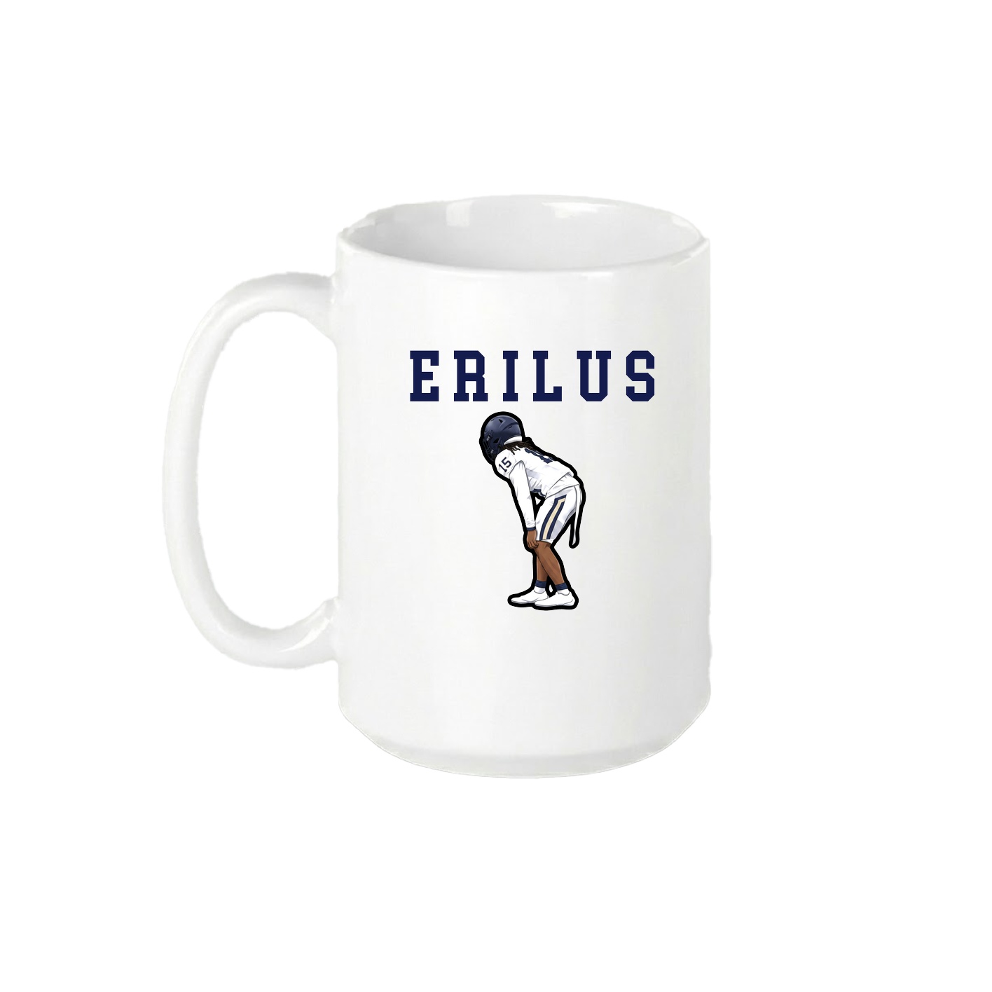 15oz Coffee Mug — Shirsey in White