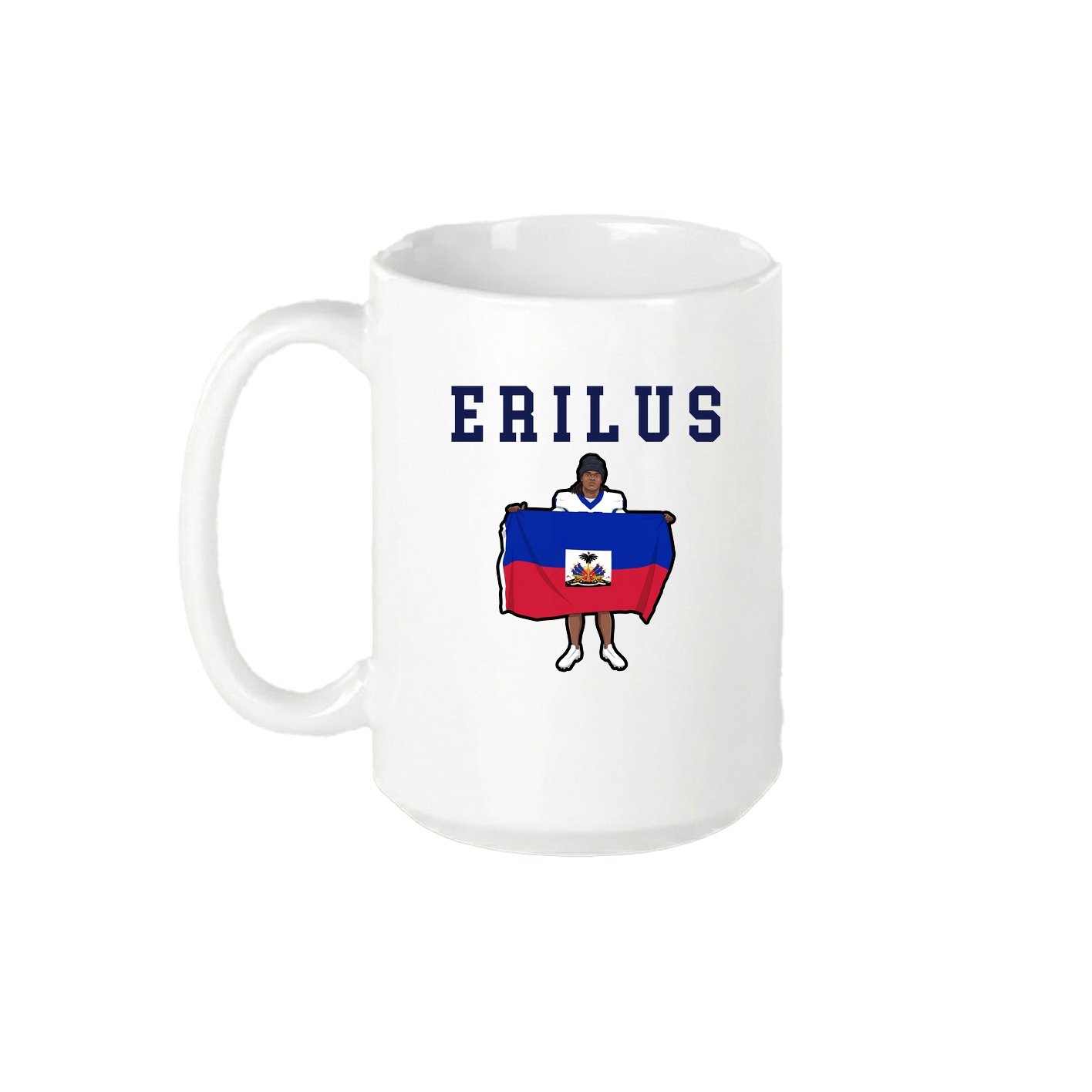 15oz Coffee Mug — Shirsey in White