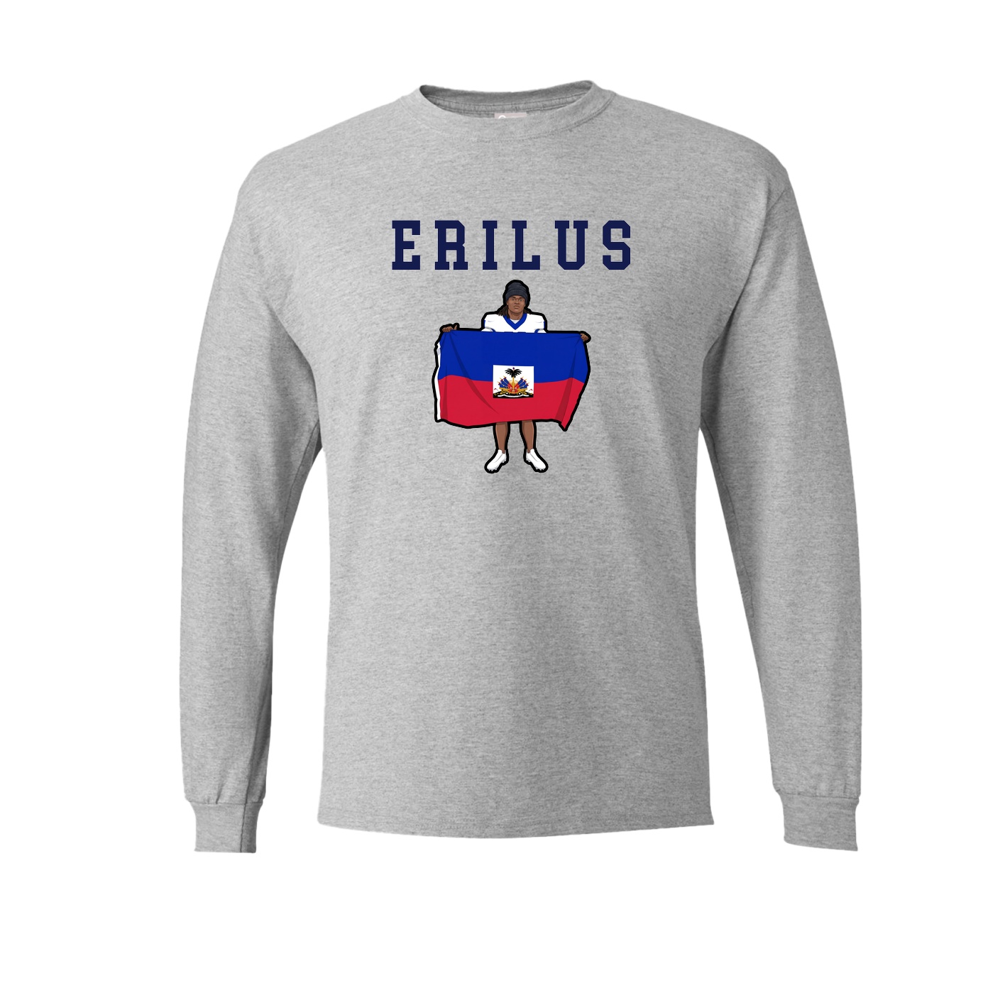 Long Sleeve Tee — Shirsey in Grey