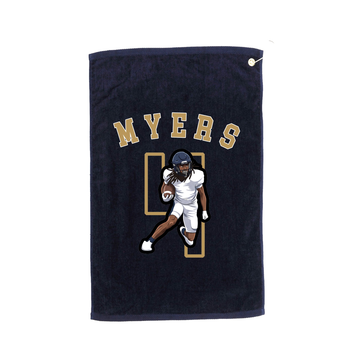 Golf Towel — Shirsey Arch in Navy