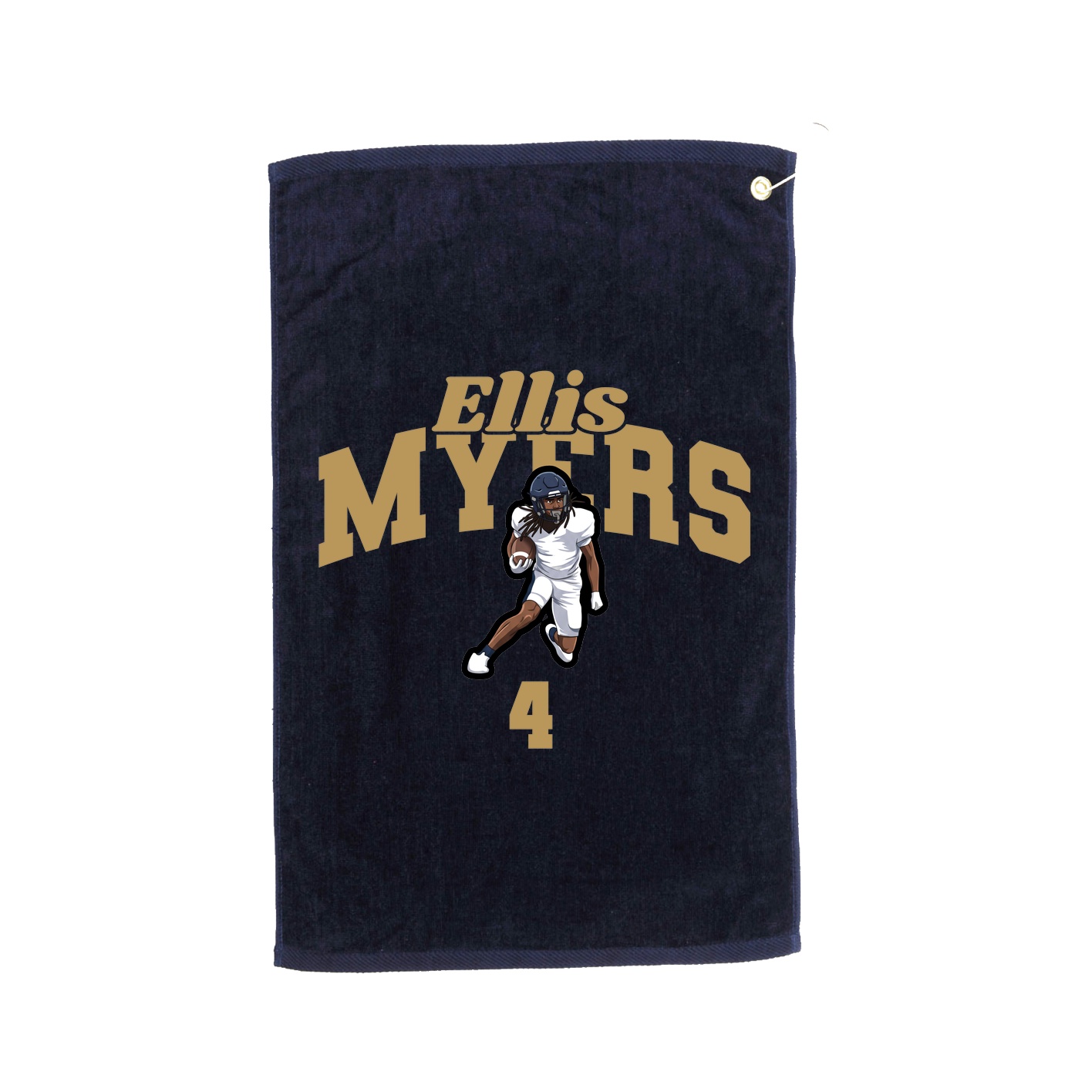 Golf Towel — Signature Arch in Navy
