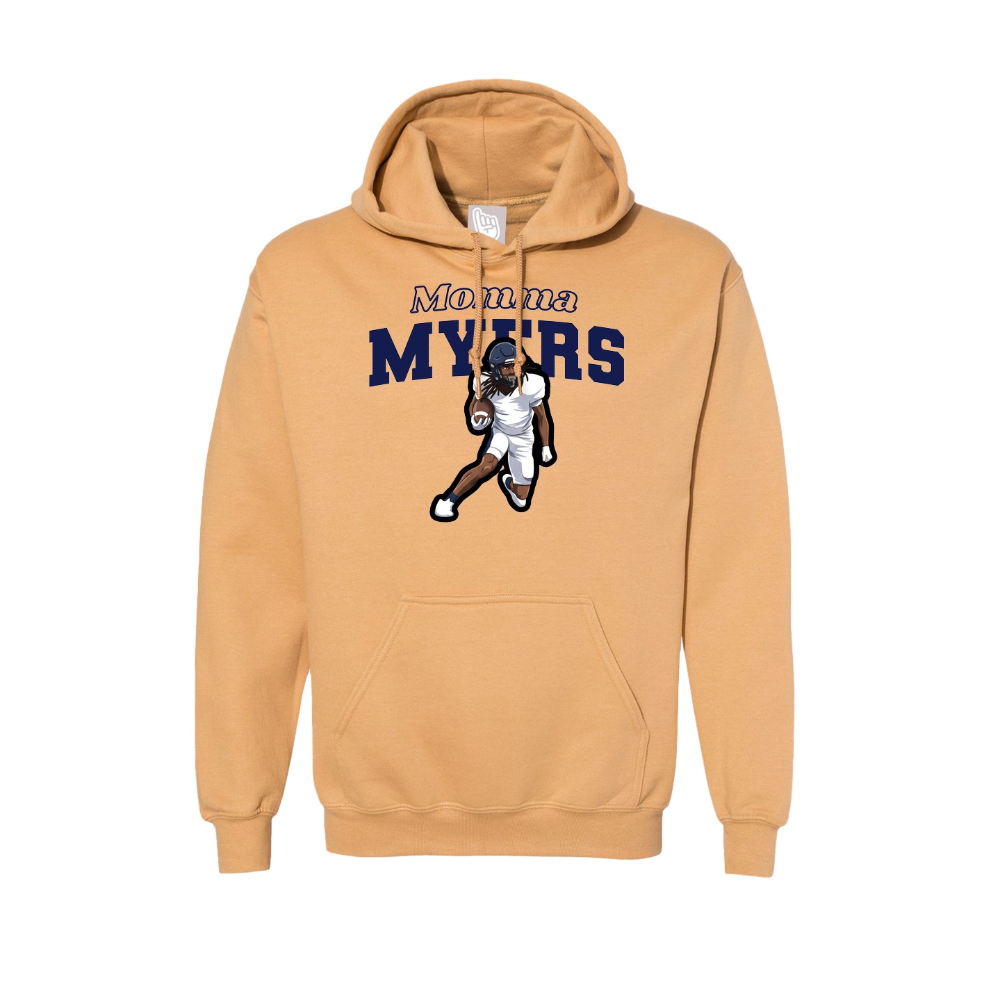 Hoodie — Mothers Day Block in Vegas Gold